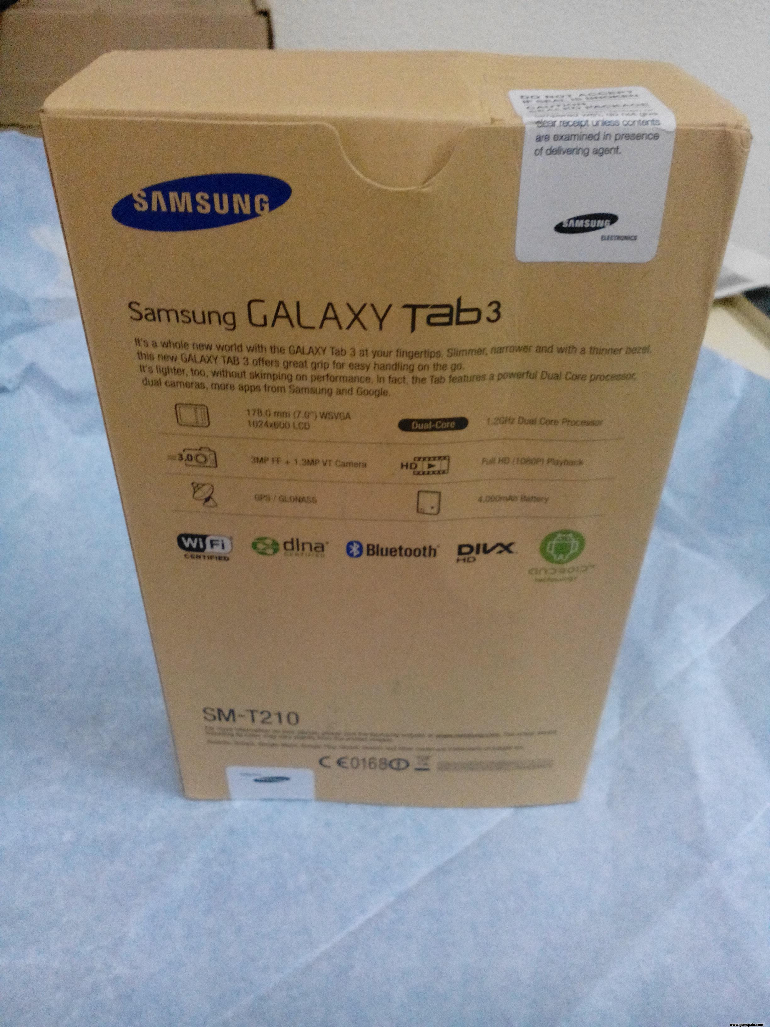 [VENDO] Tablet Samsung Galaxy Tab 3 de 7" a estrenar