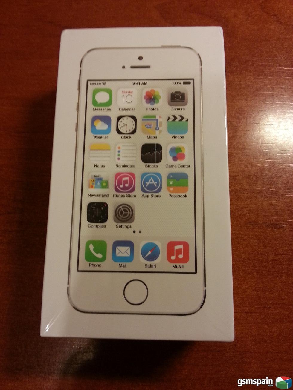 [VENDO] <<<<  Apple iPhone 5S 16Gb GOLD nuevo PRECINTADO con factura !!! >>>