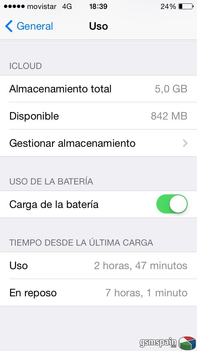[AYUDA] Problema con la batera del iPhone 5s