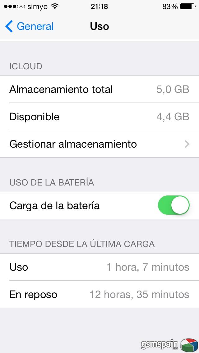 [AYUDA] Problema con la batera del iPhone 5s