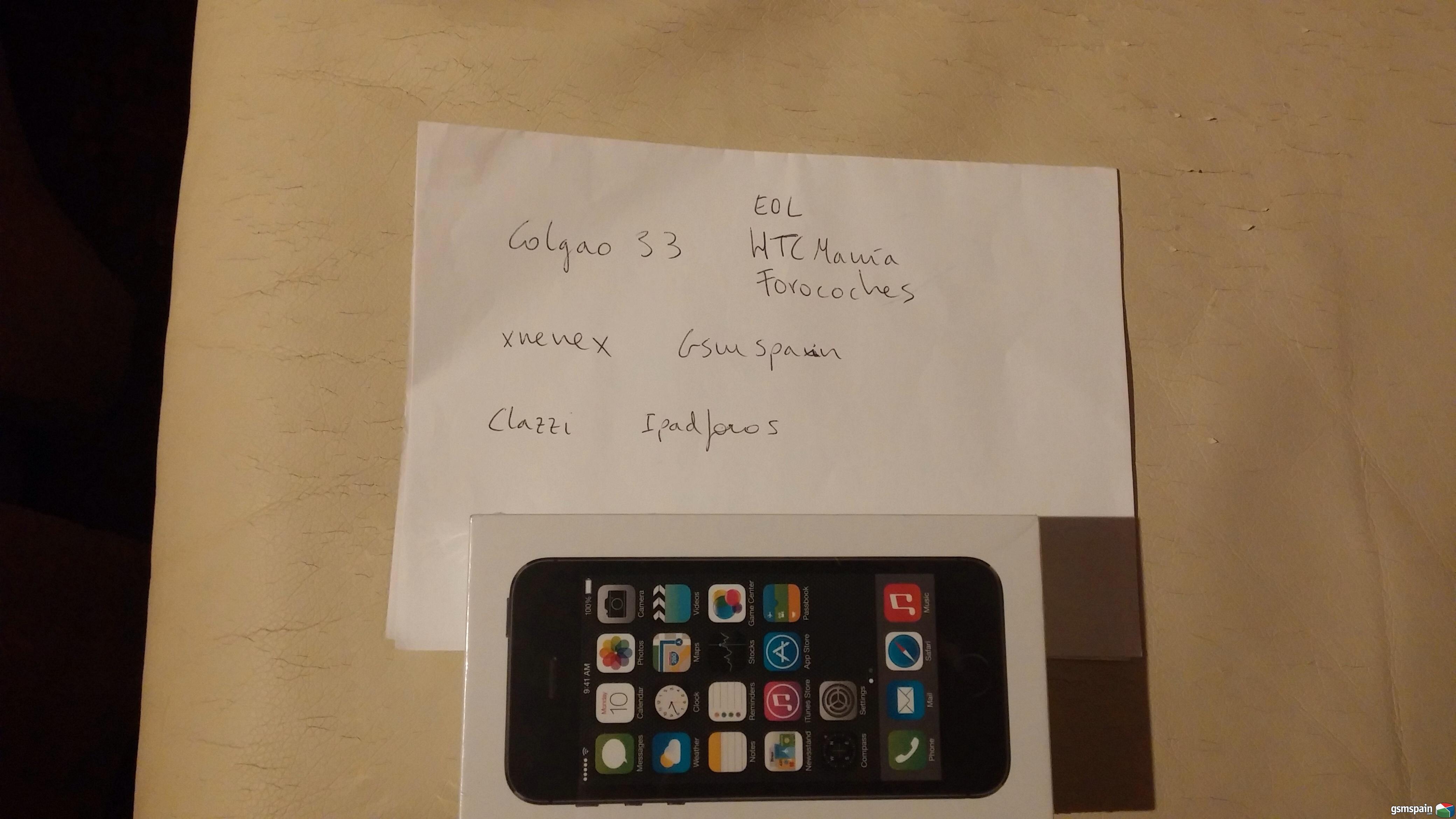 [CAMBIO] Iphone 5s gris precintado movistar por...