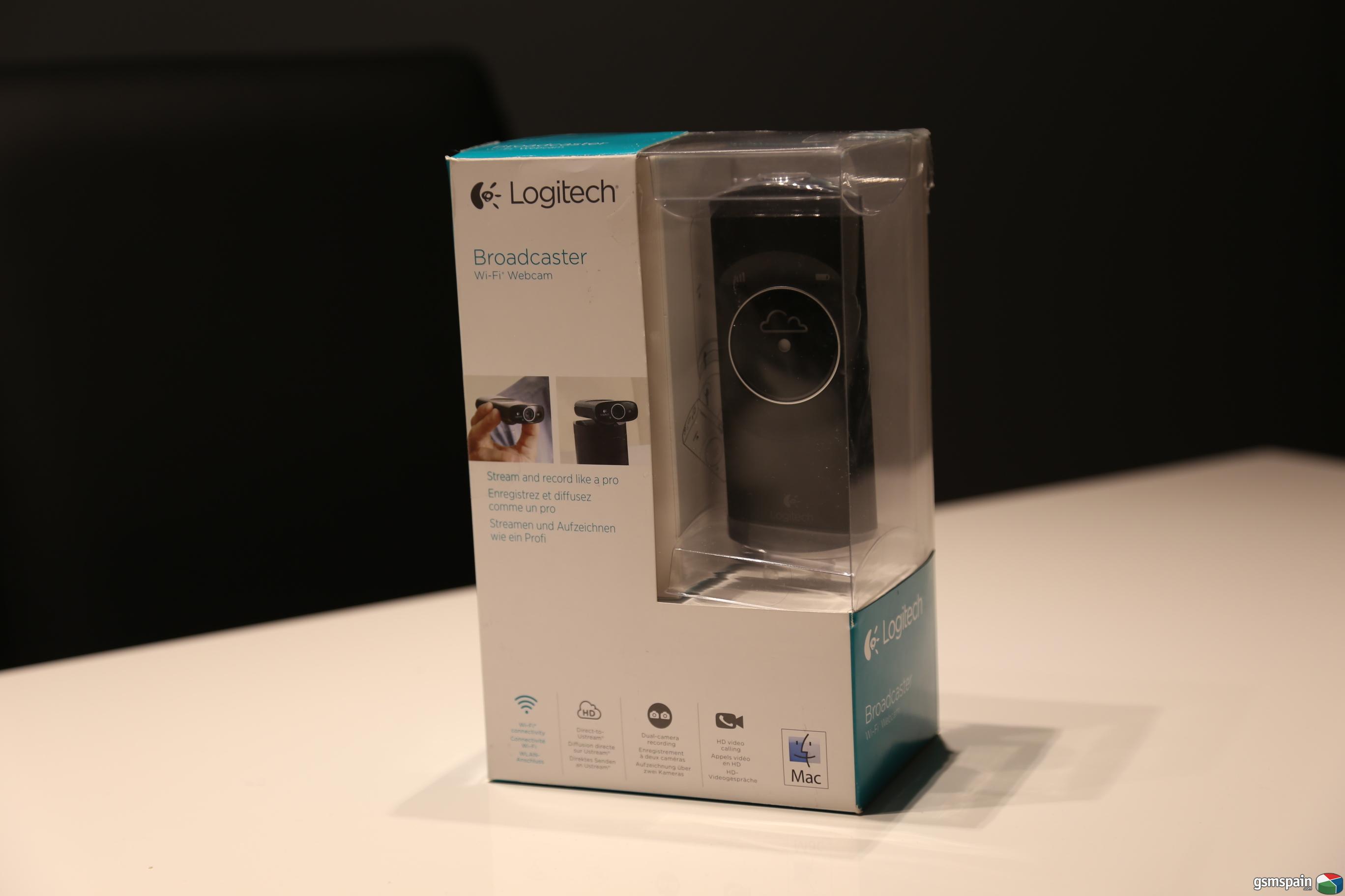 [VENDO] Webcam WiFi Logitech Broadcaster (para Mac)