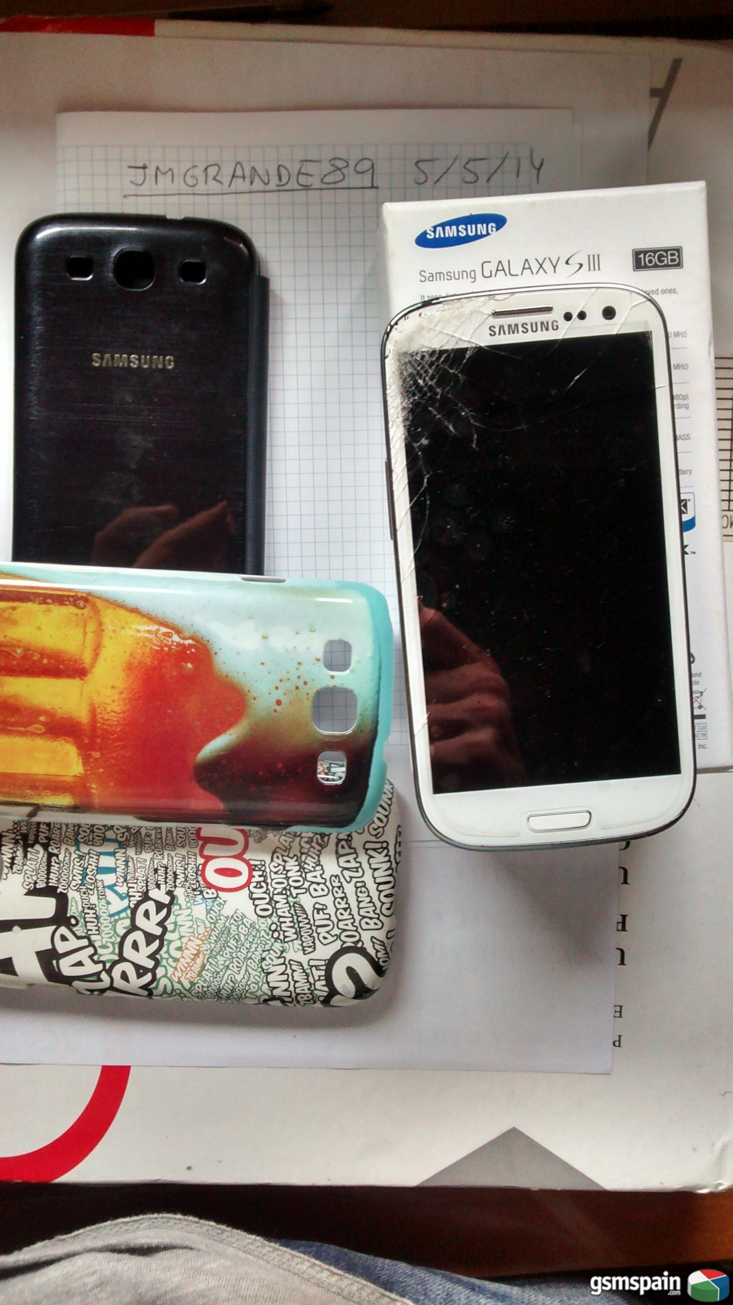 [VENDO] Samsung Galaxy S3 (pantalla rota)