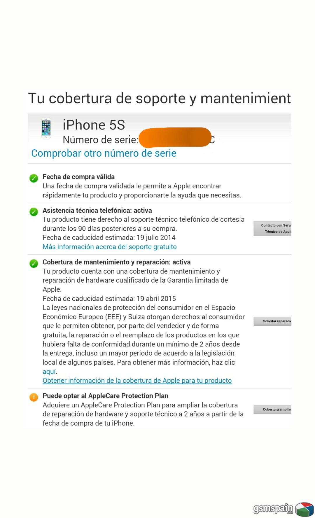 [VENDO] Iphone 5S libre Gold Libre