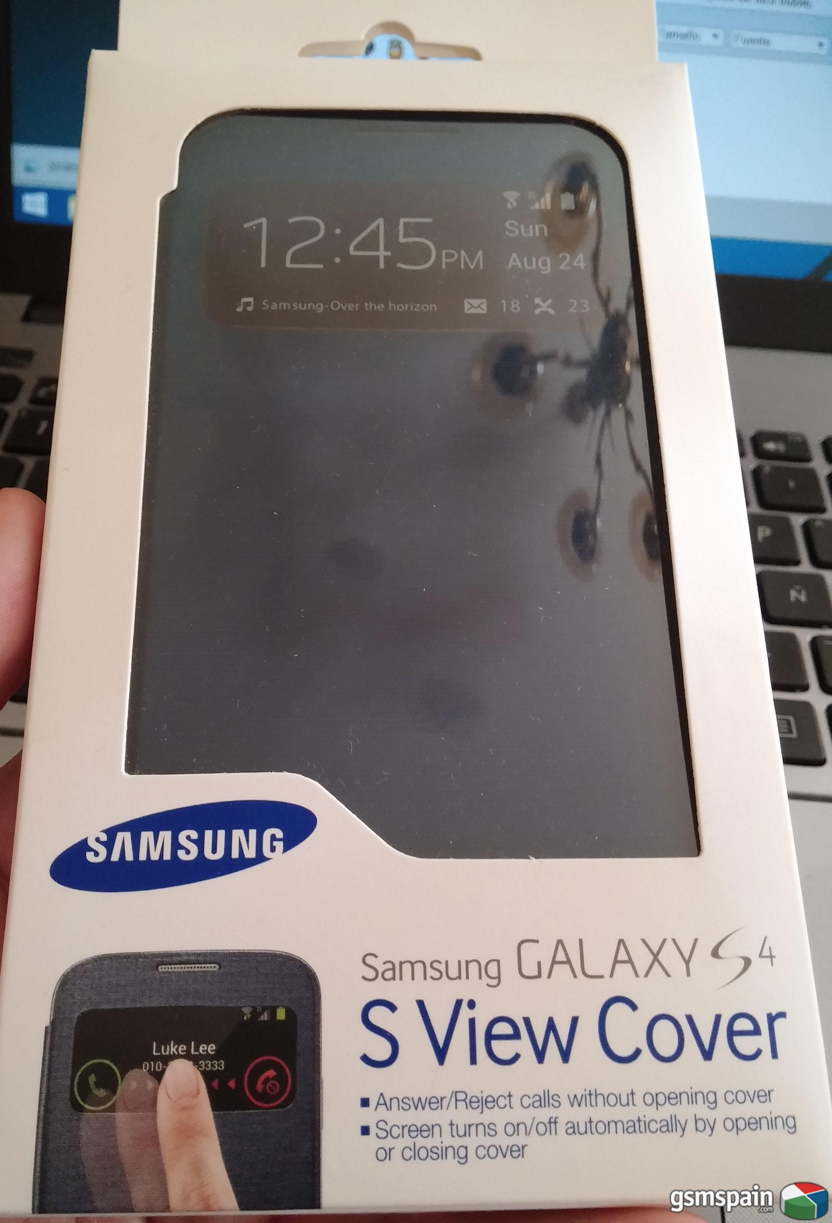 [vendo] Funda S View Cover Galaxy S4 Original