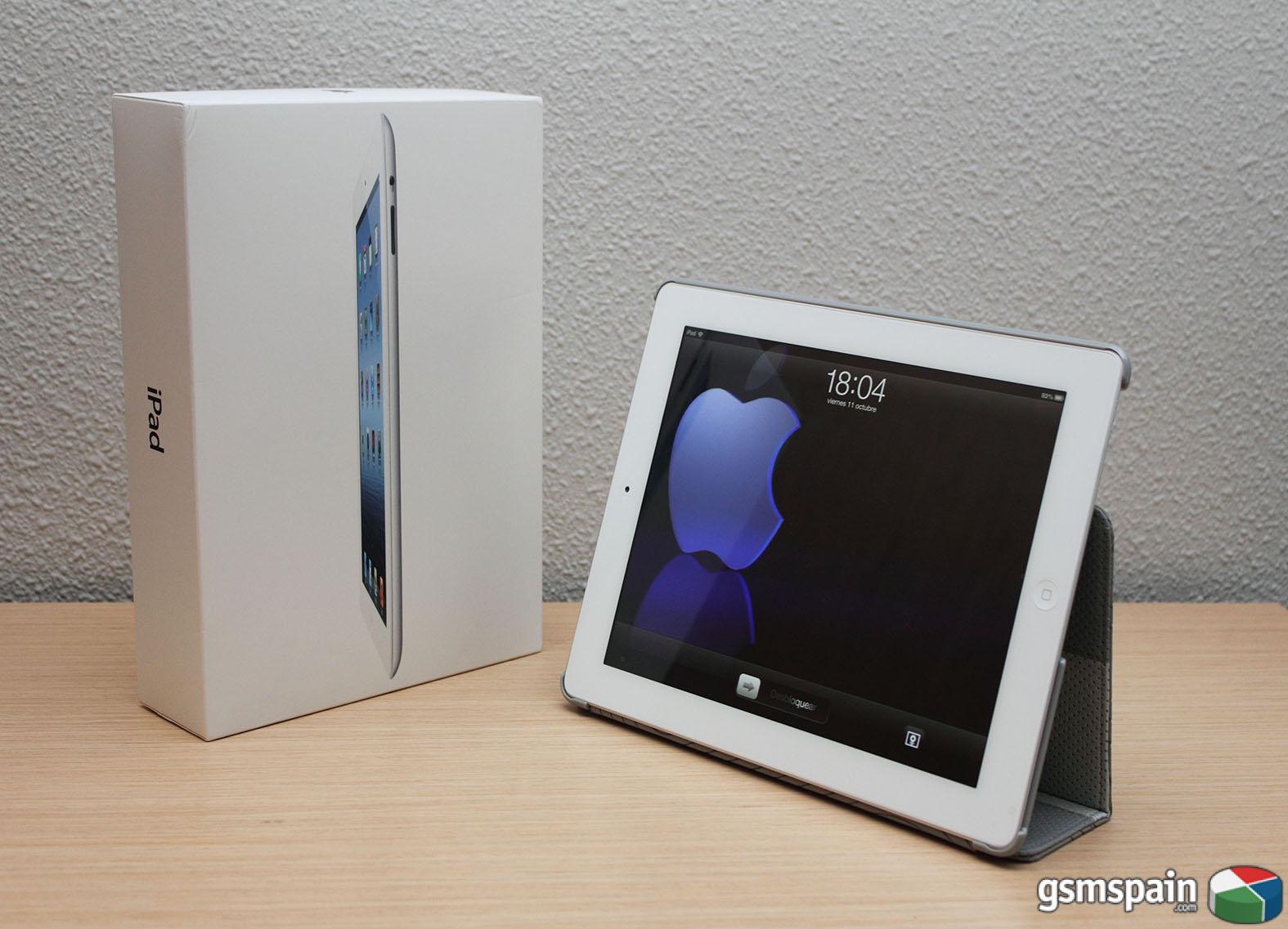 [VENDO] Apple Ipad 3 blanco pantalla retina wifi 32 gigas + accesorios