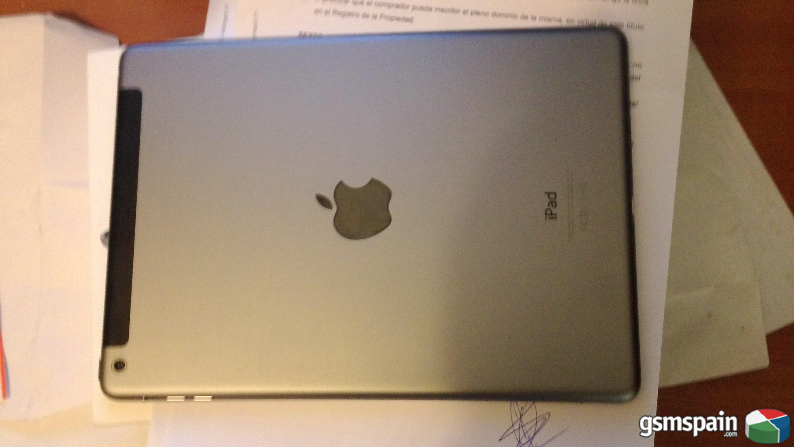[VENDO] iPad air 16gb 4g gris espacial con funda nueva 385 gi