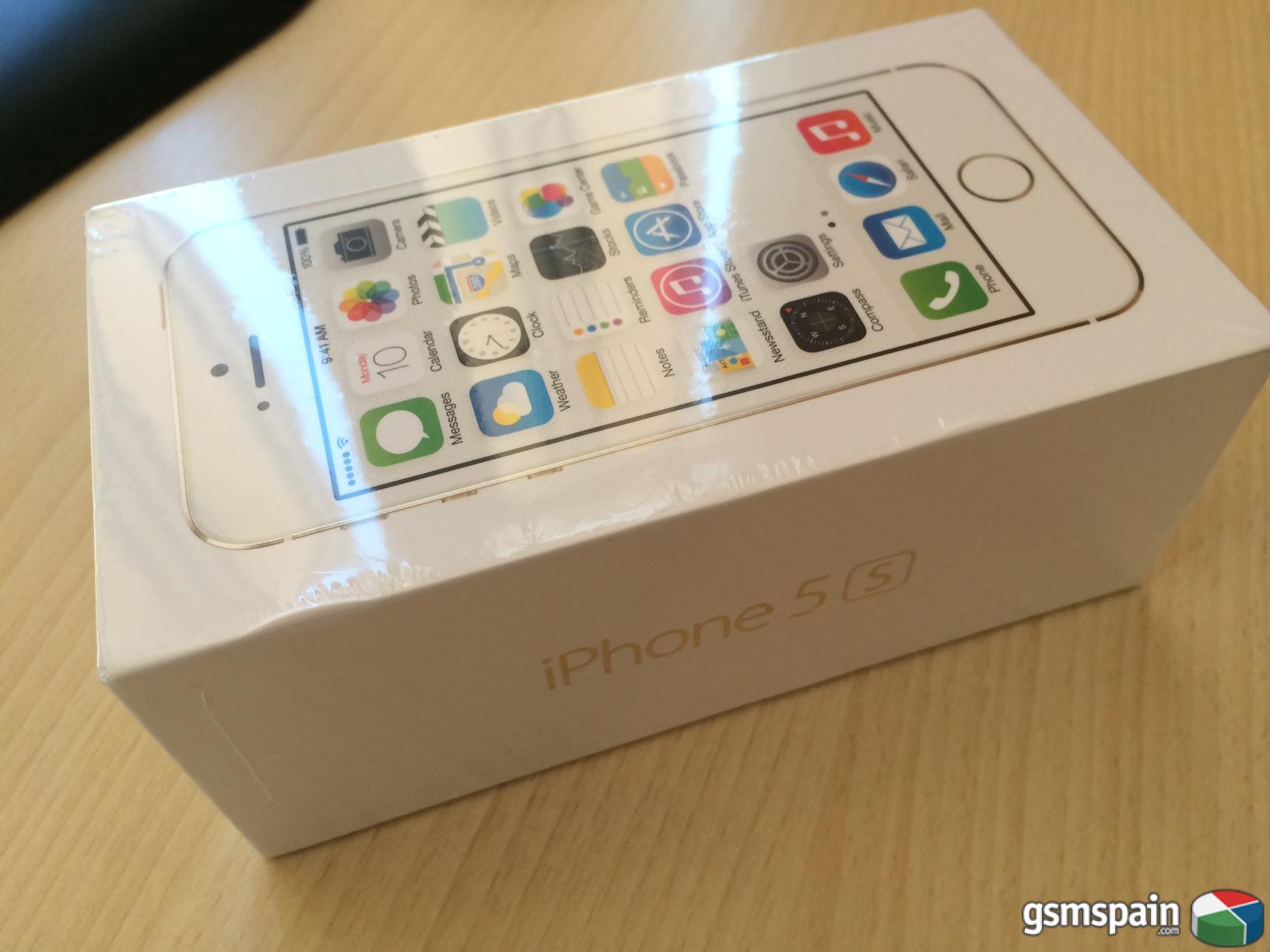 [VENDO] iPhone5s 16gb, color dorado, libre de fabrica, PRECINTADO 