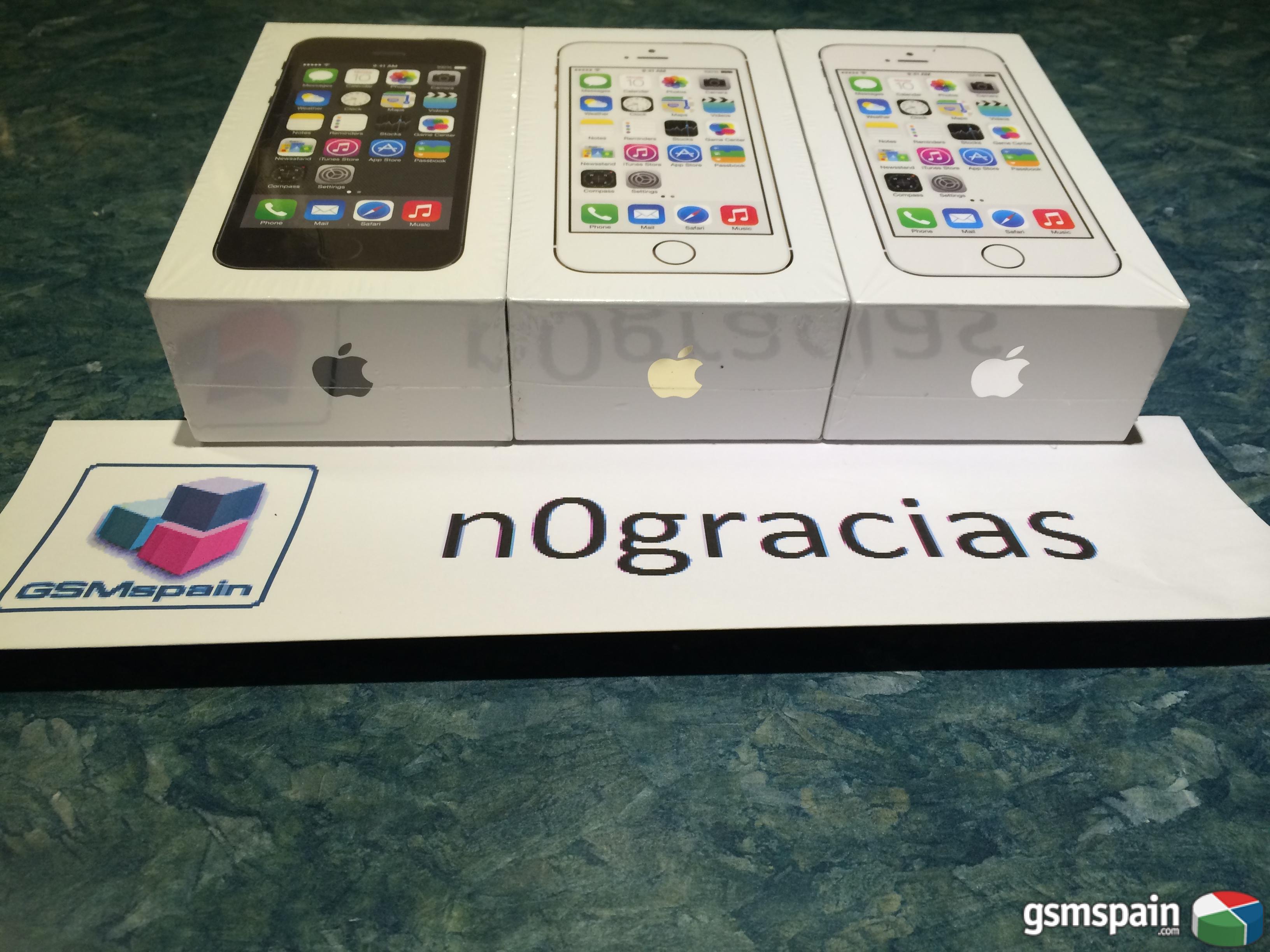 [VENDO] Vendo iPhone 5S PRECINTADOS LIBRES!!!!