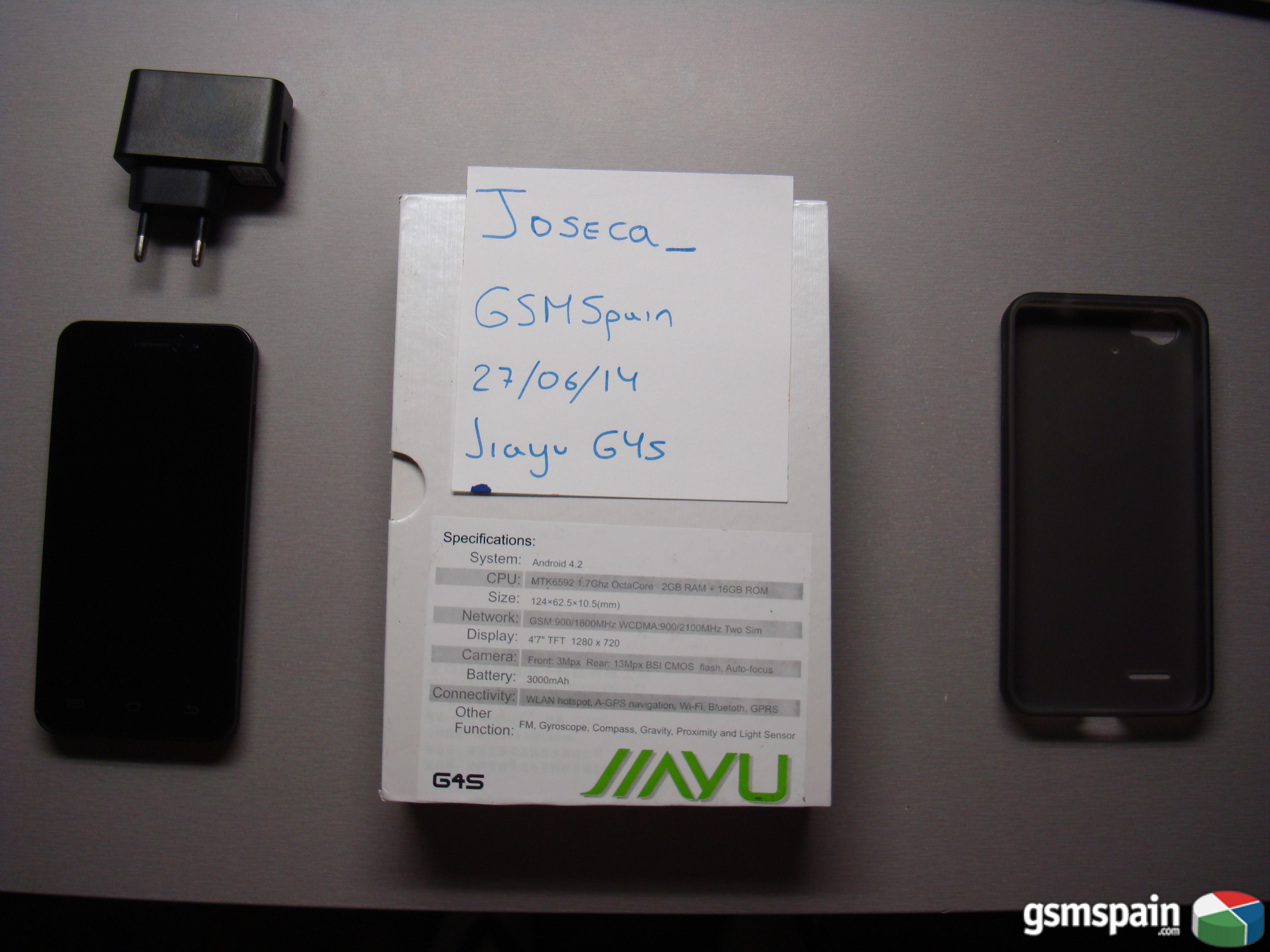 [VENDO] Jiayu G4s 2Gb RAM 16Gb ROM Octacore 1.7 GHz