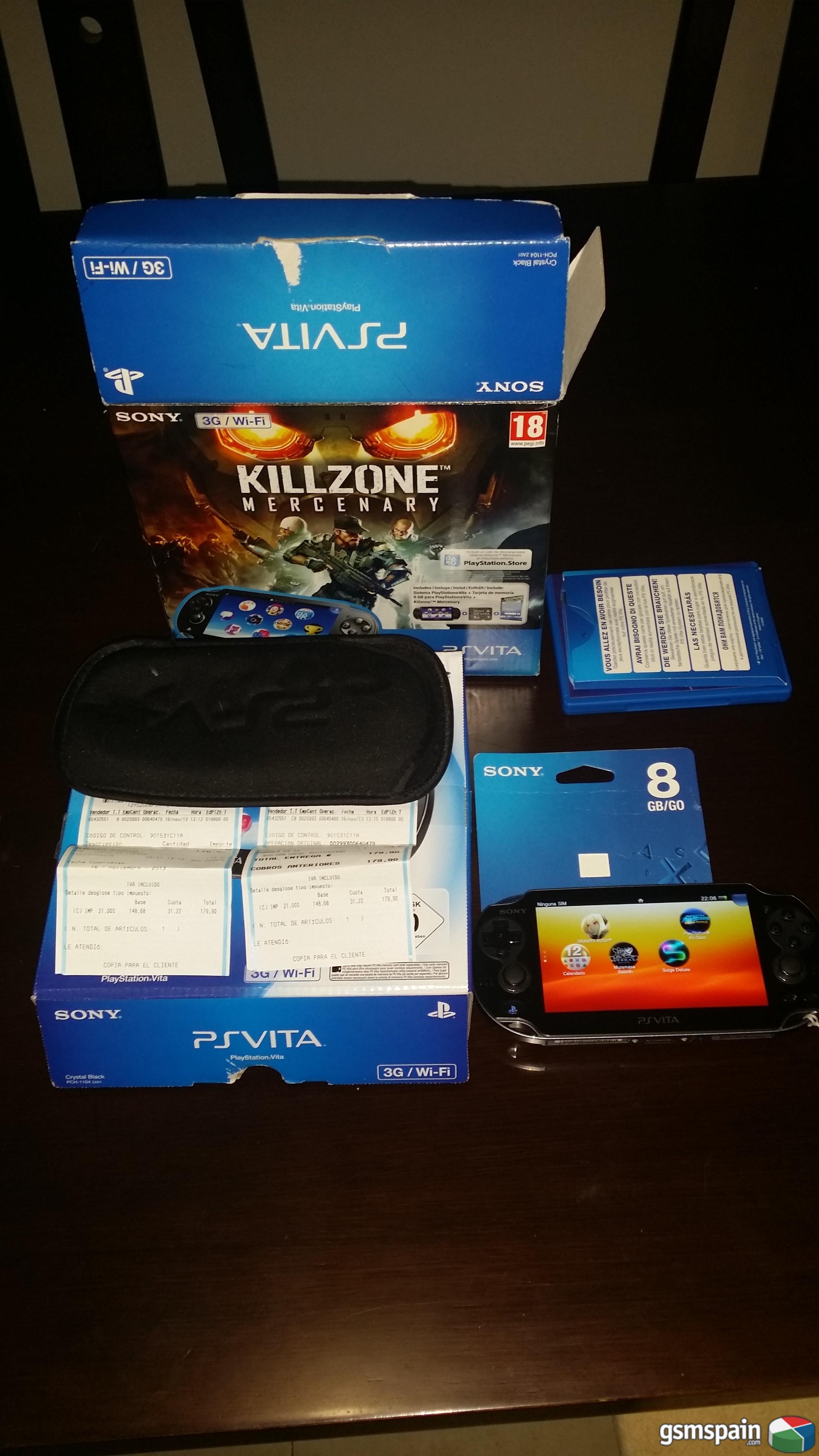 [vendo] ++++oferton// Psvita Wifi+3g Como Nueva Y Con Garantia// ++++