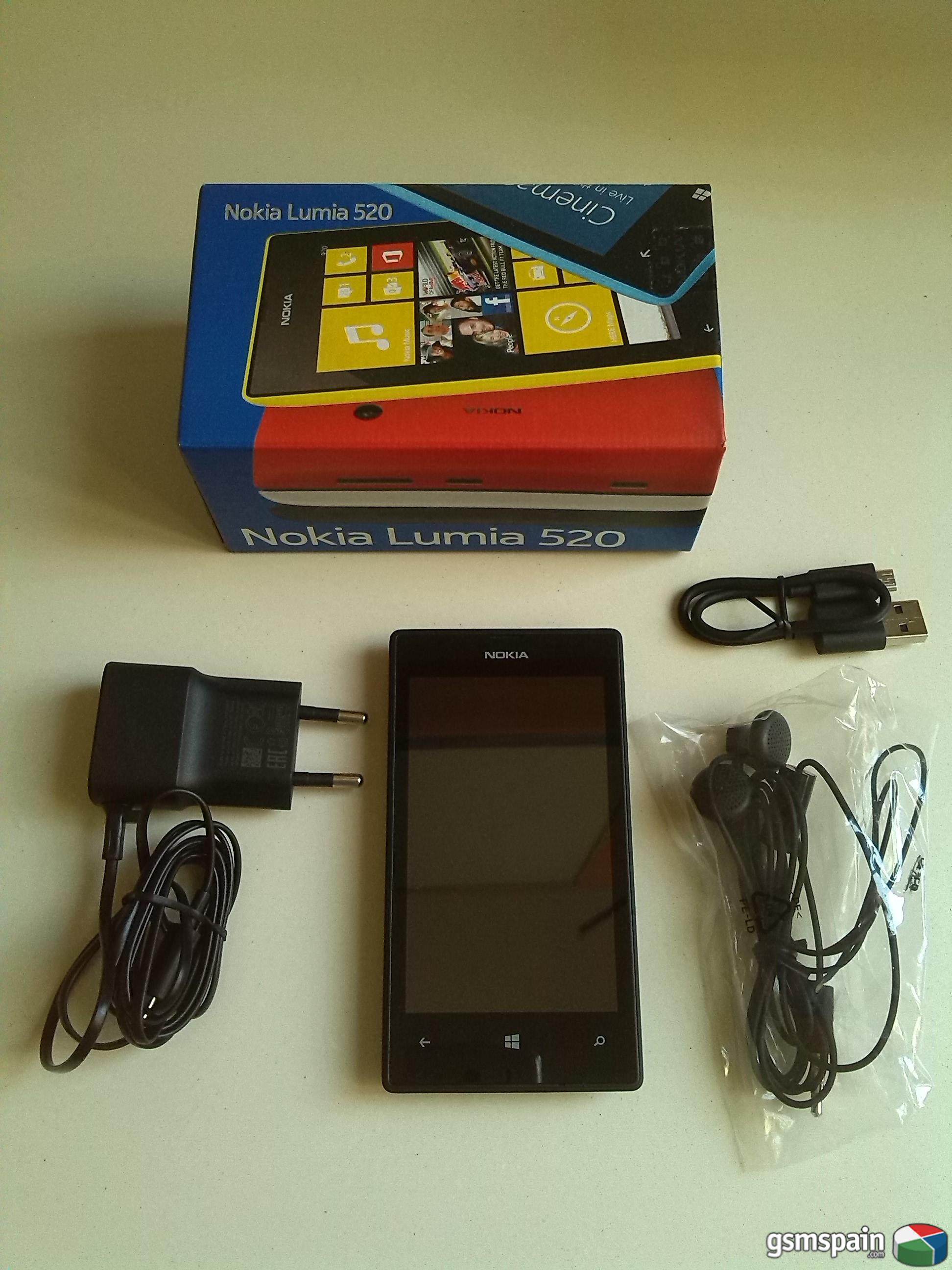 [vendo] Nokia Lumia 520, Nuevo, Movistar, 80 Euros G.i.