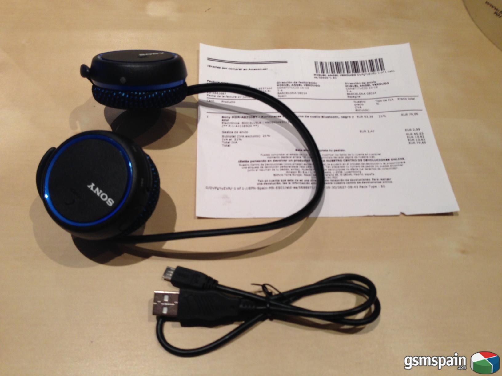 [VENDO] Auriculares Sony bluetooth
