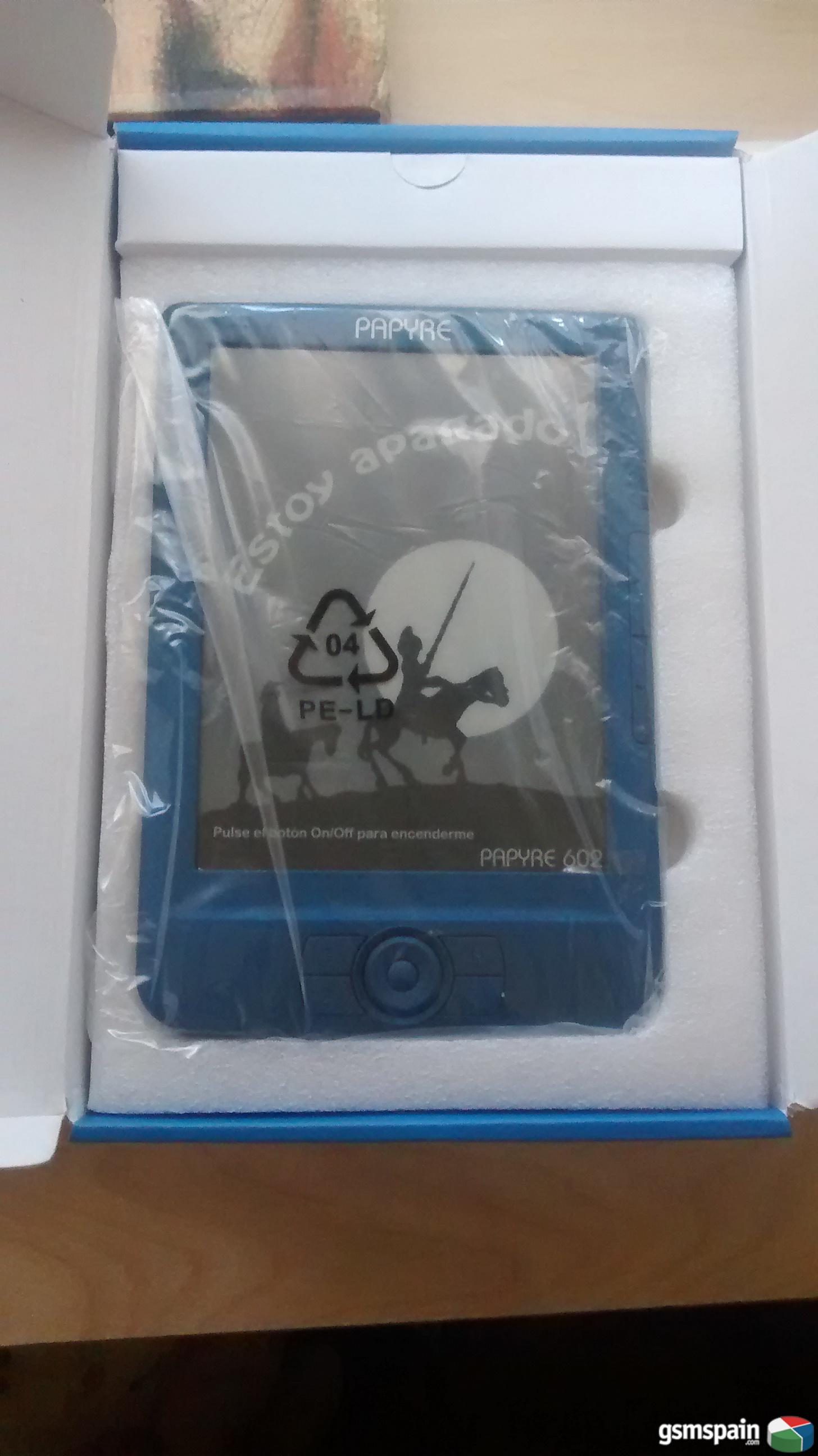 [VENDO] Ebook Papyre 602w - Azul - Nuevo a estrenar - Buen precio