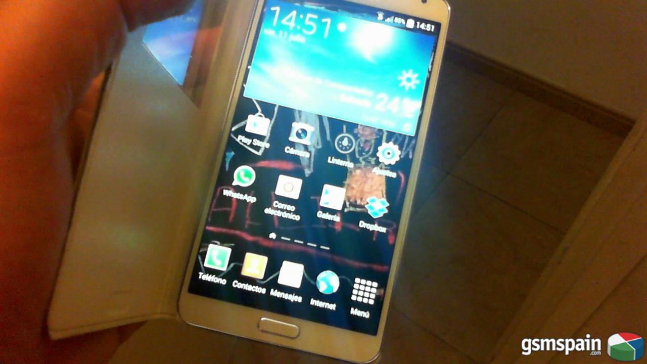 [vendo] Vendo Galaxy Note 3 N9005 32gb Libre De Fabrica Blanco O Cambio