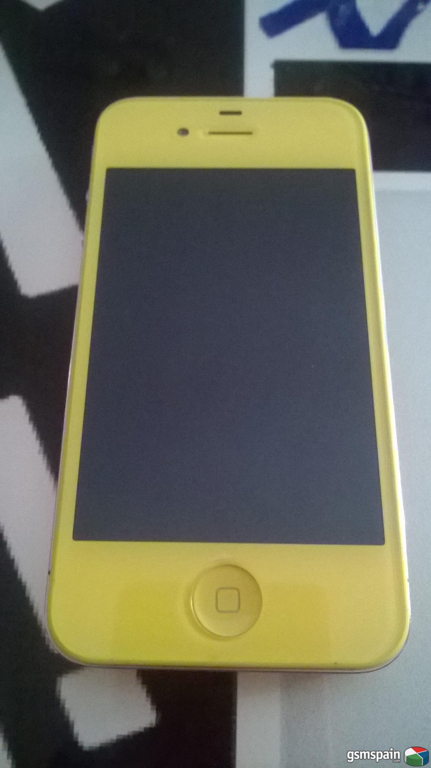 [CAMBIO] iPhone 4 16gb libre color amarillo x Xiaomi Redmi Note MADRID