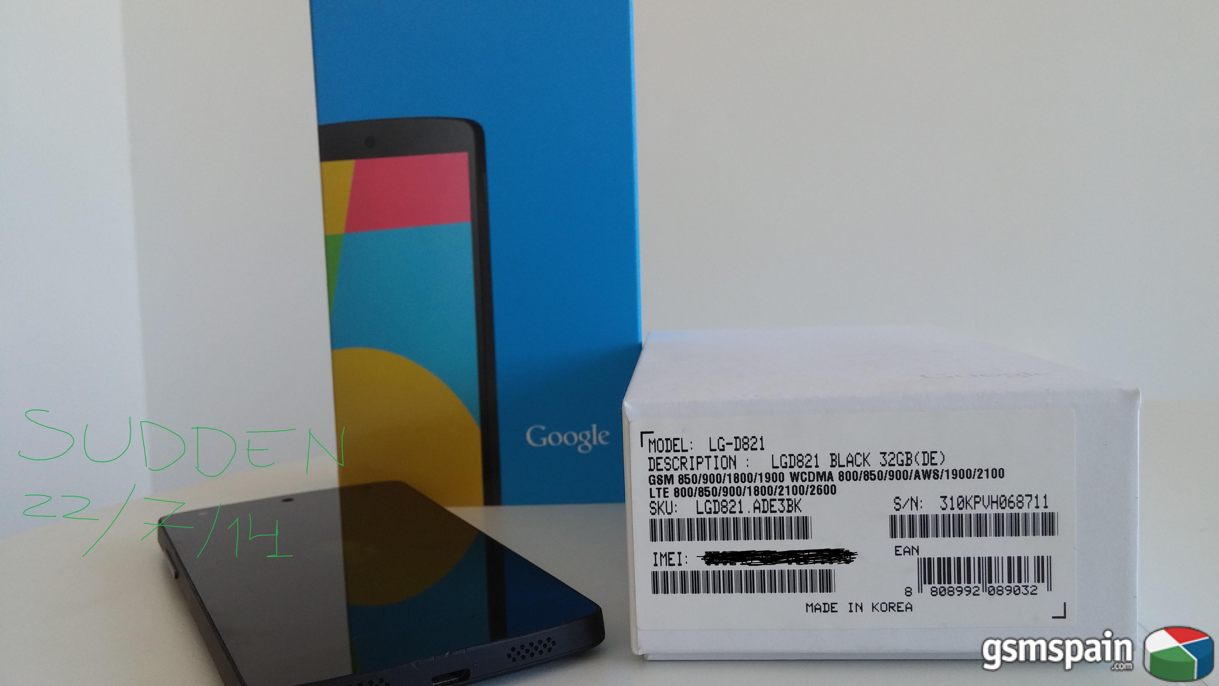 [VENDO] Nexus 5 32gb Negro