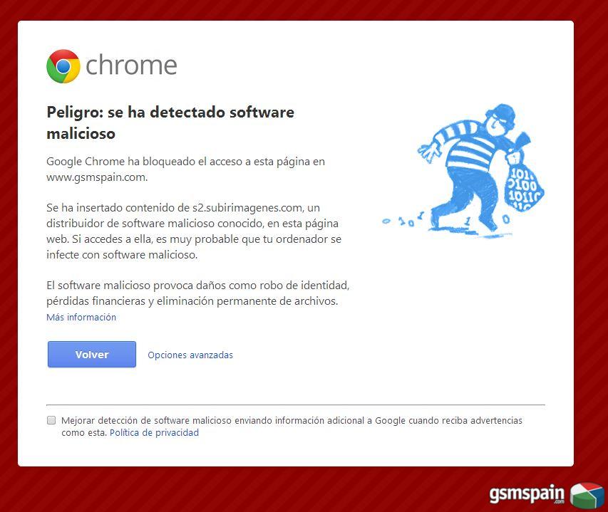 [ERROR] Peligro: Se ha detectado software malicioso