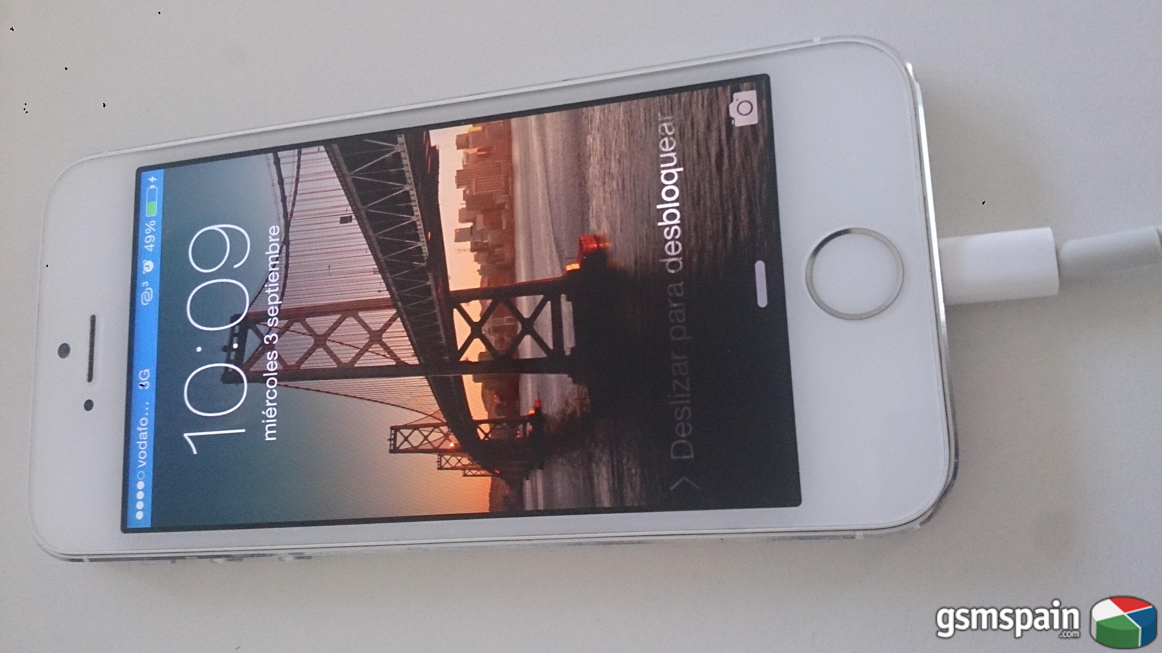 [VENDO] Iphone 5s 16gb Blanco-gris Vodafone