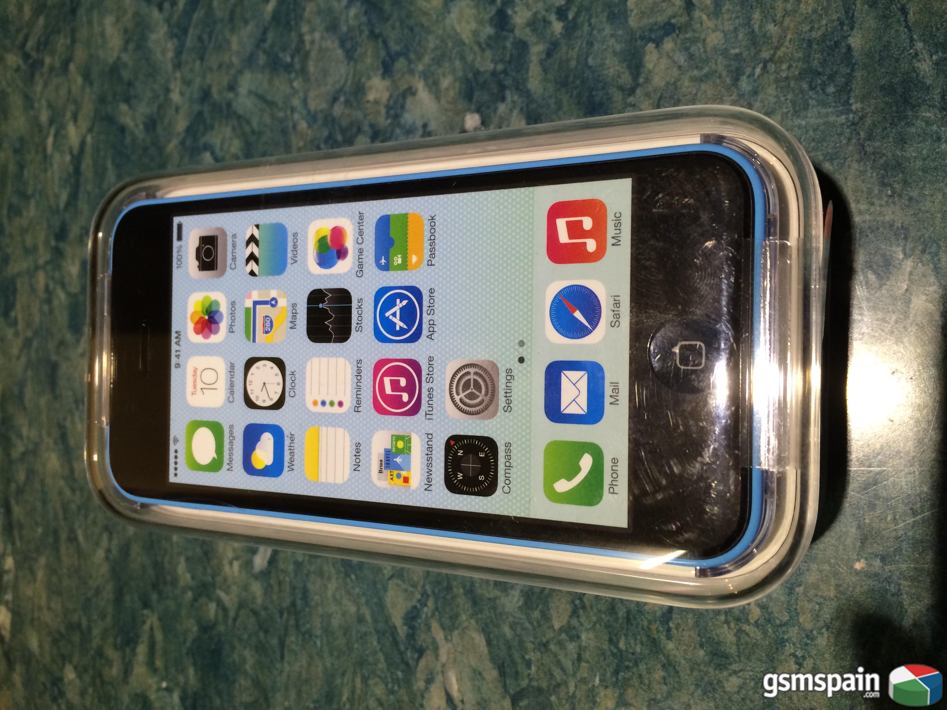 [VENDO] Vendo iPhone 5C  16 GB color azul libre precintado 380 GI