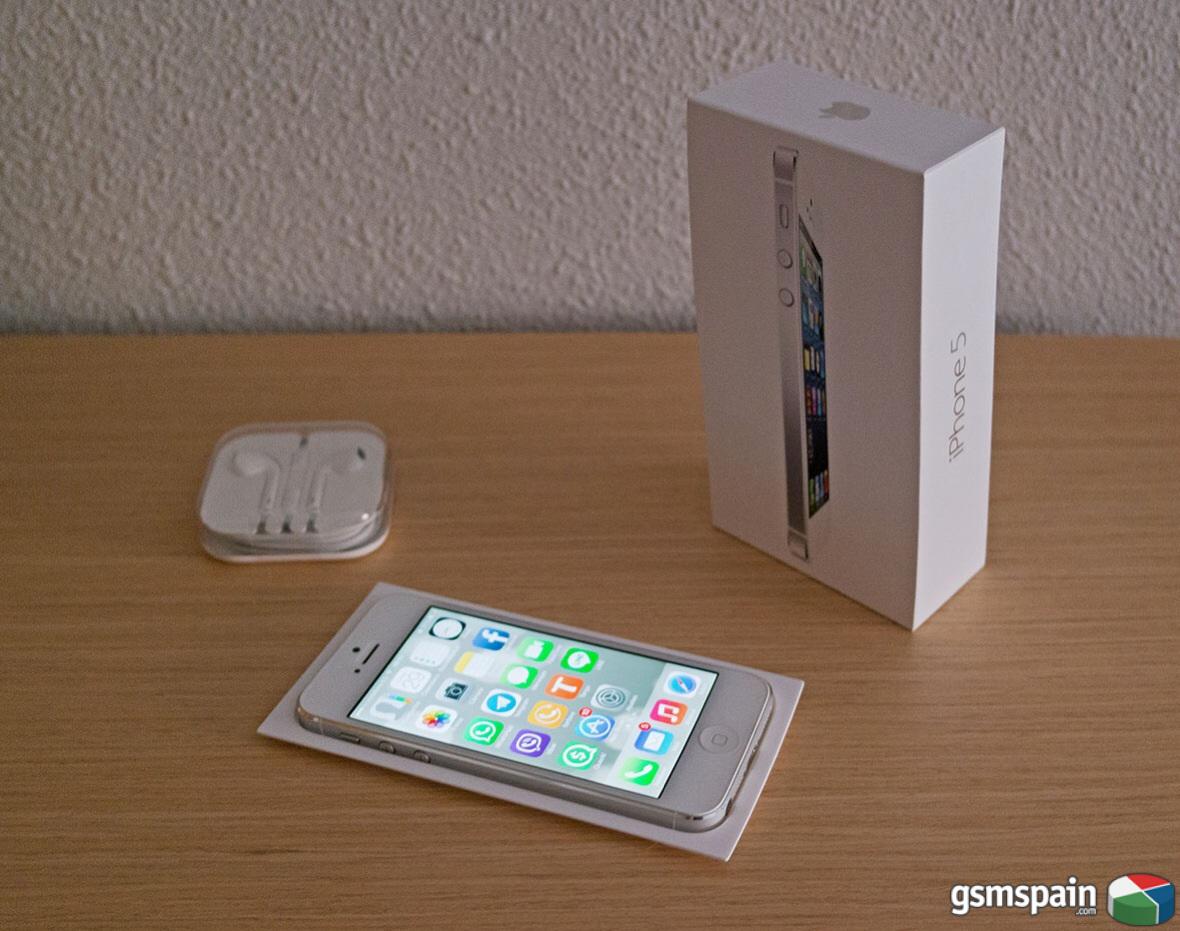 [VENDO] Apple IPhone 5 blanco libre de 16 gigas impoluto
