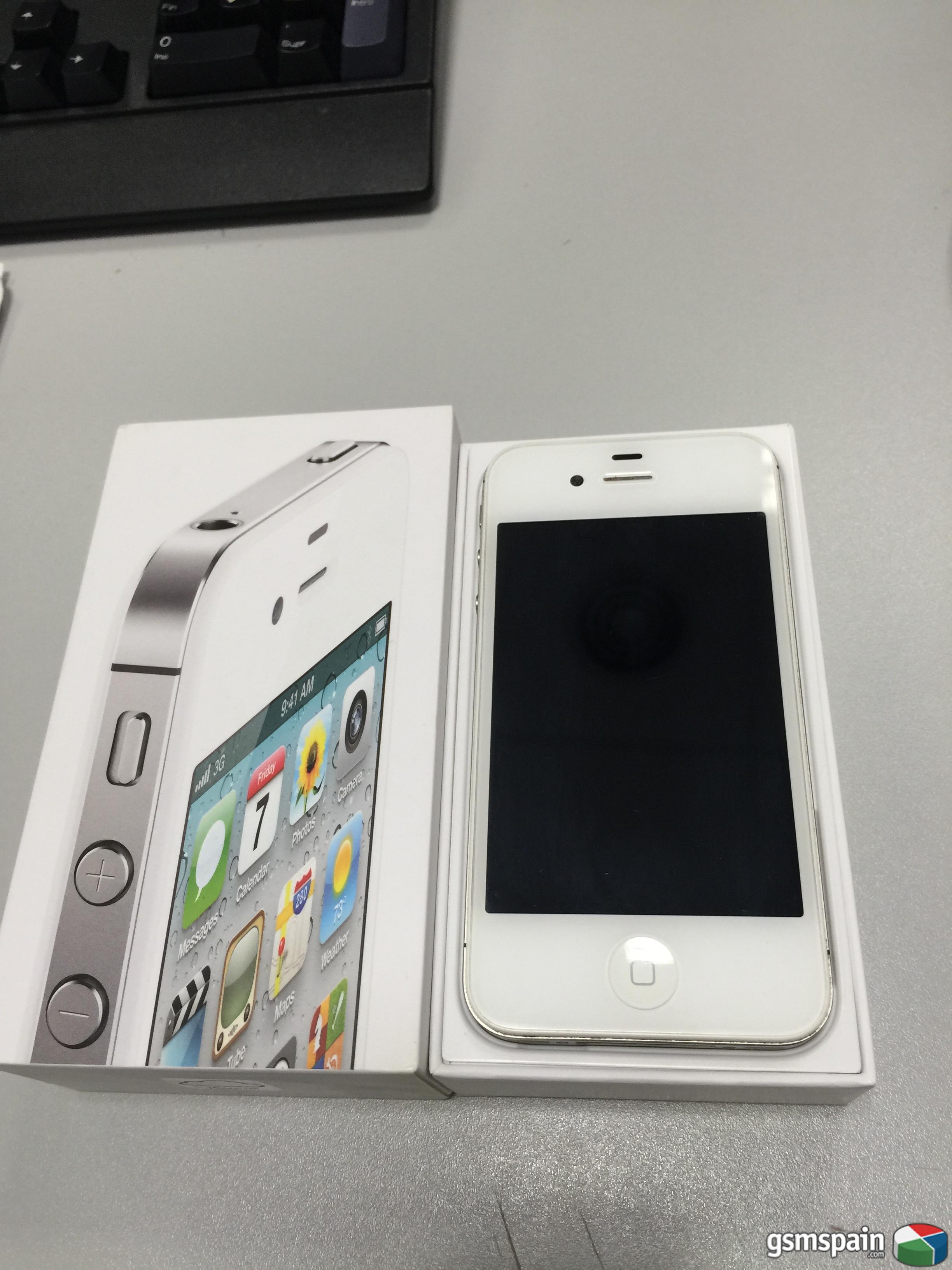 [vendo] ****iphone 4s 16 Gb Blanco Libre*** Salvalo De Cex!!