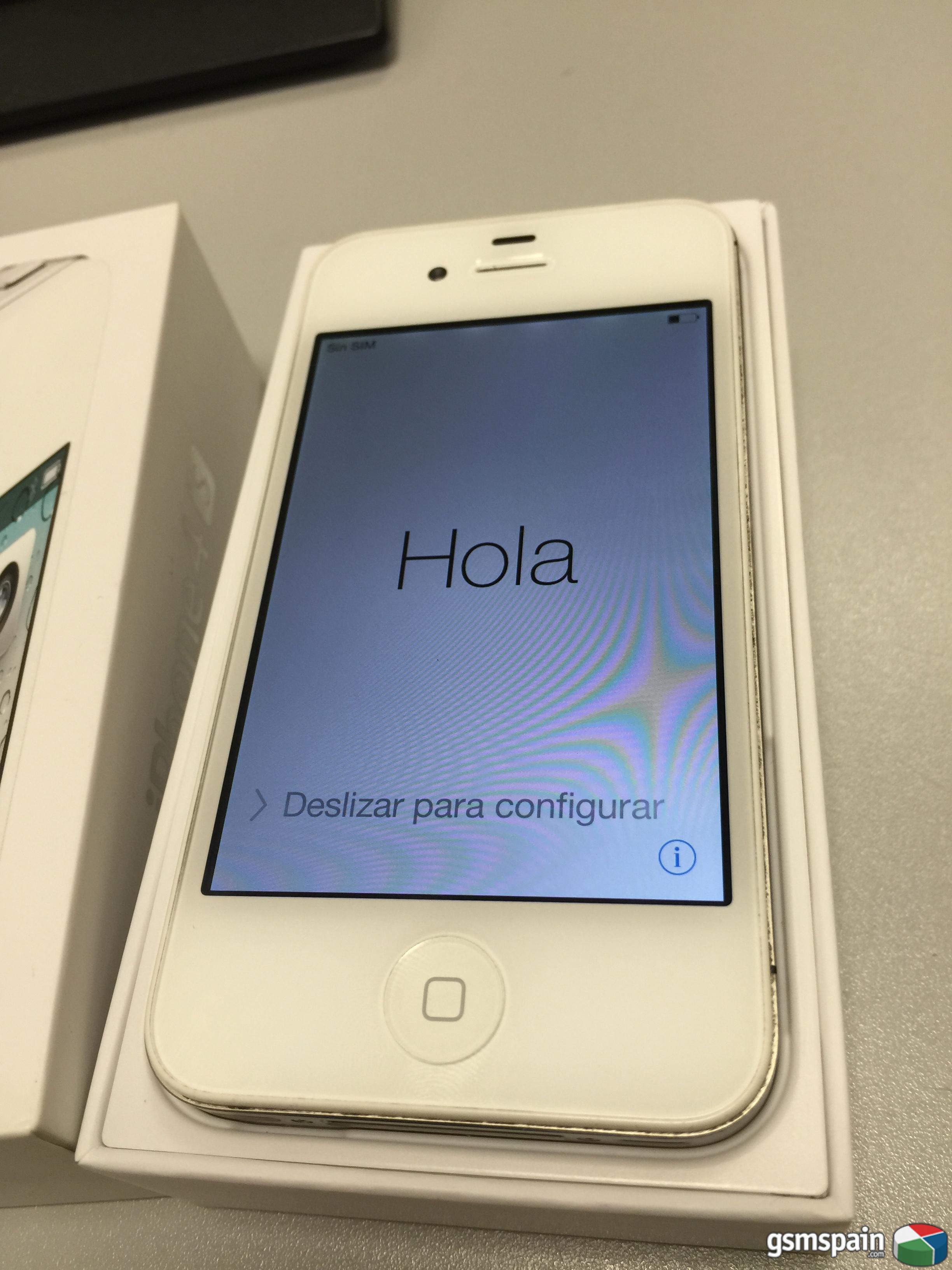 [vendo] ****iphone 4s 16 Gb Blanco Libre*** Salvalo De Cex!!