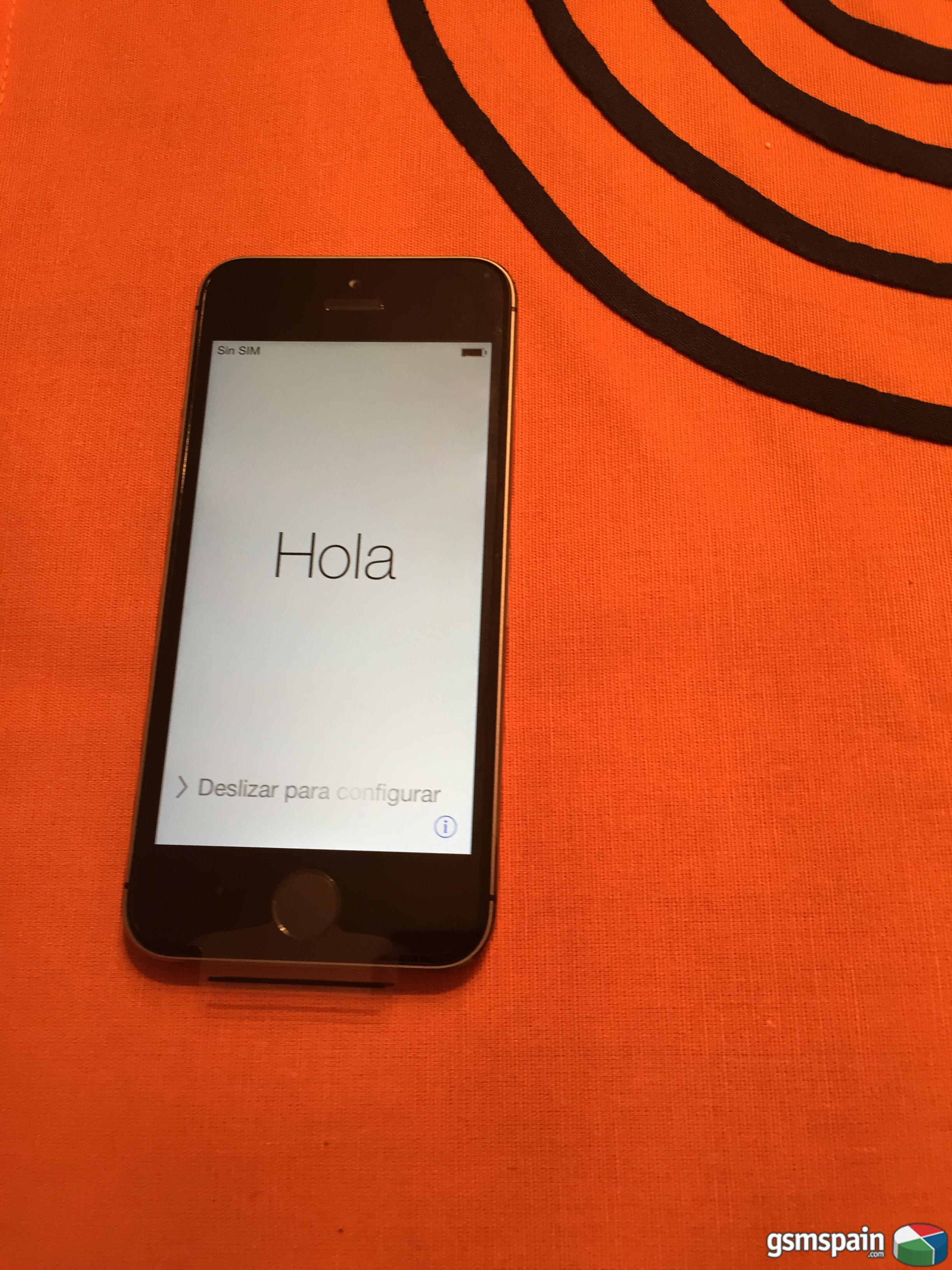 [VENDO] Iphone 5s 16Gb negro. Libre de origen. Lo estrenas tu!