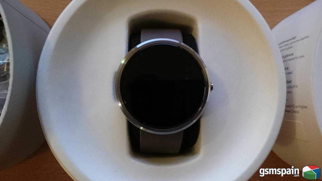 [VENDO] Reloj Motorola Moto 360 acero