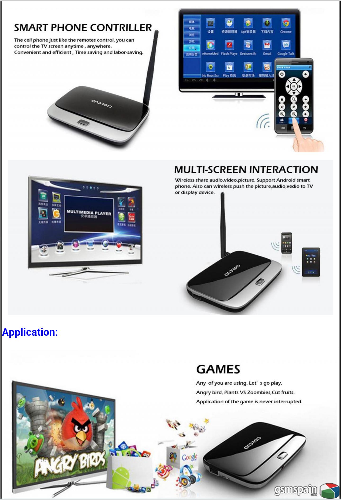[VENDO] Smart TV  Quad Core, 2 GB RAM, Android 4.2.2