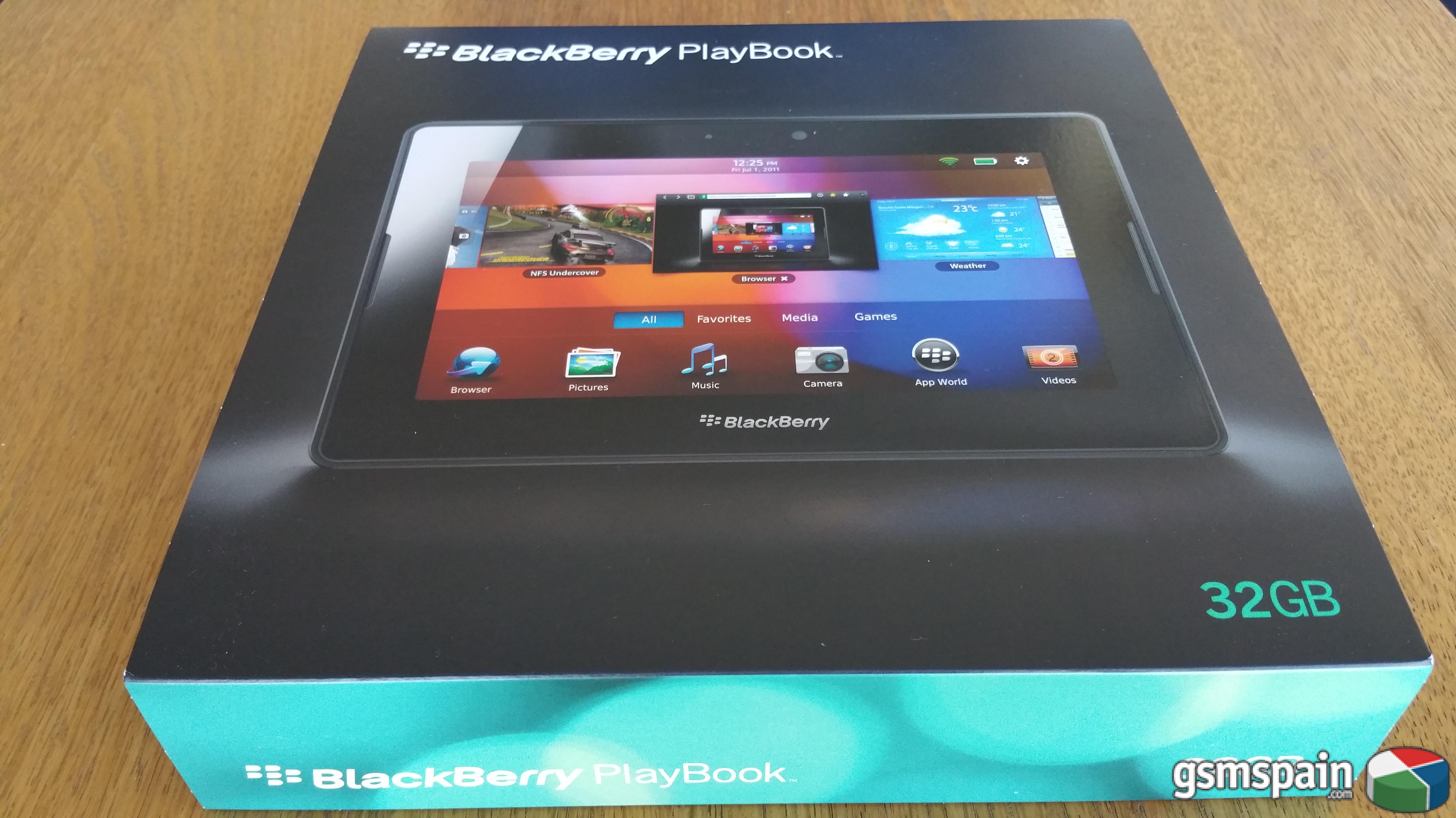 [VENDO] [TABLET] Blackberry Playbook 32Gb | Precintado | Funda incluida | Ganga