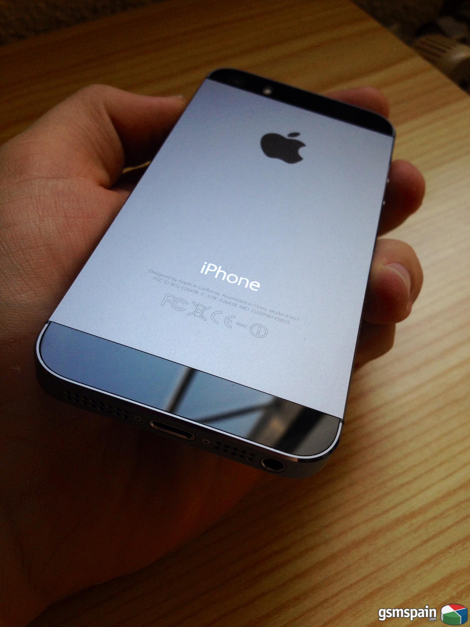 [VENDO] iPhone 5s 16Gb Space Gray libre factura garanta