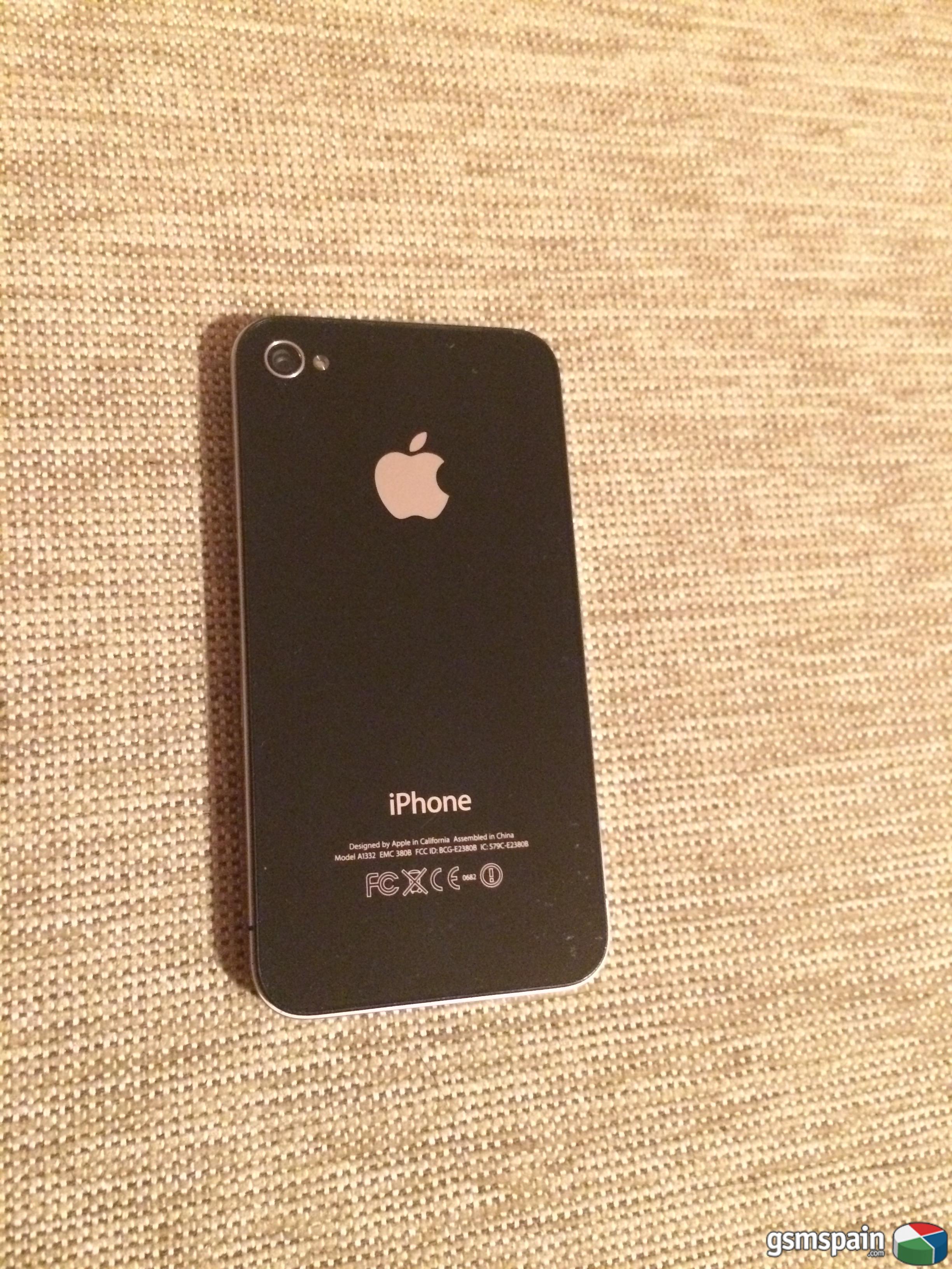 [VENDO] iPhone 4 libre, 16GB, negro