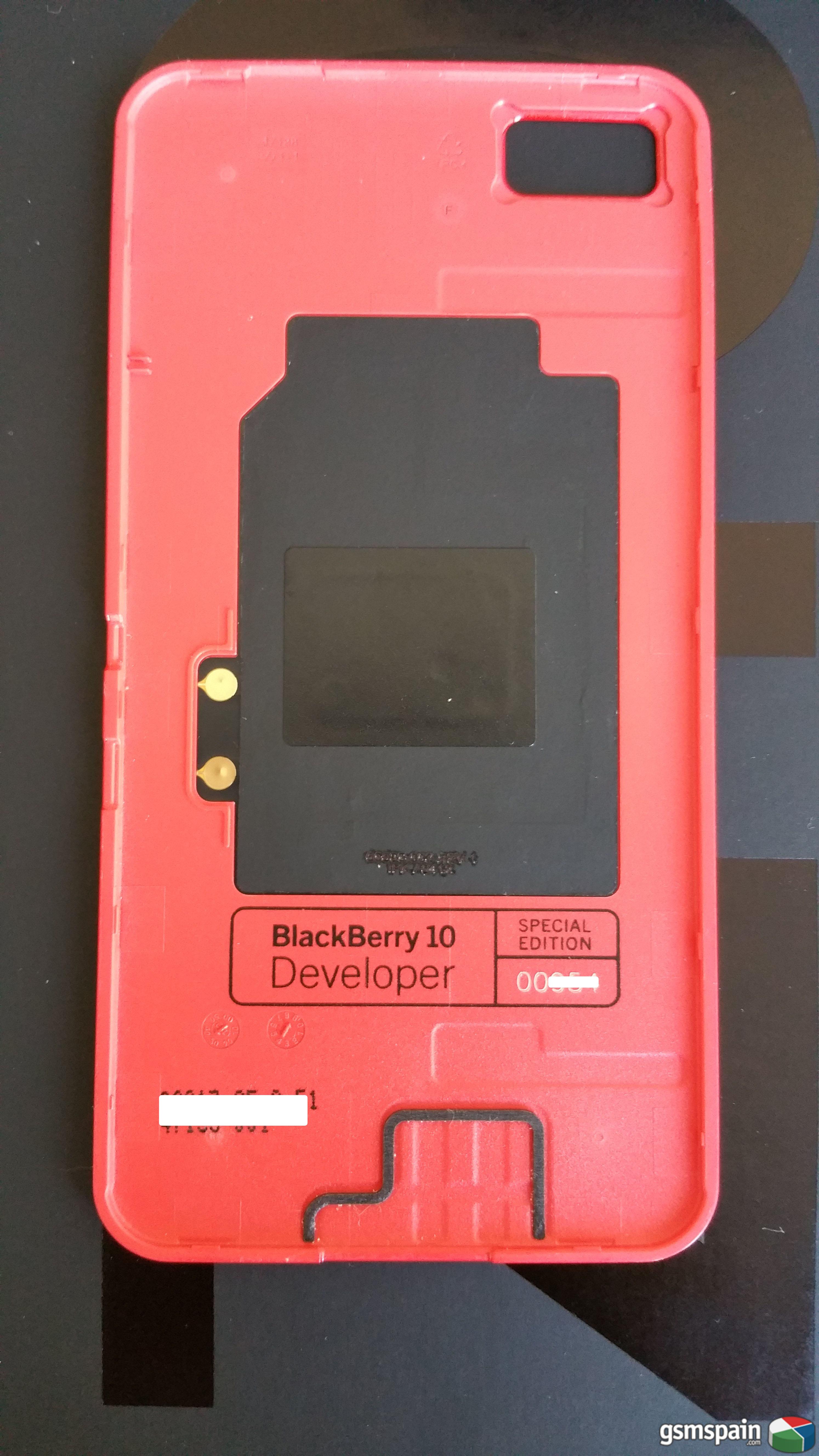 [VENDO] Blackberry Z10: Edicin Limitada y Numerada | Nuevo | Rojo | Libre