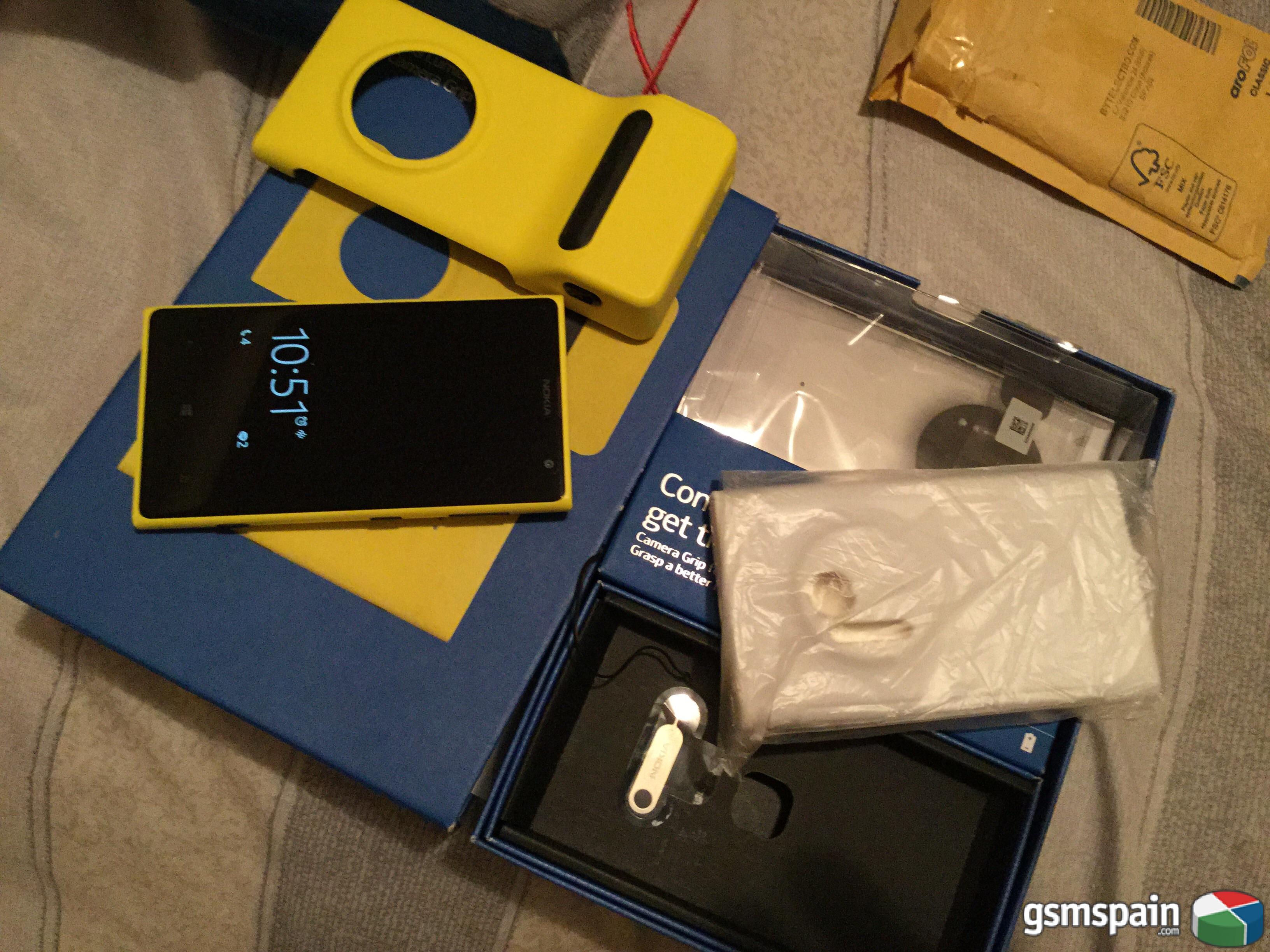 [CAMBIO] Lumia 1020 amarillo + grip + 300 euros por iPhone 6
