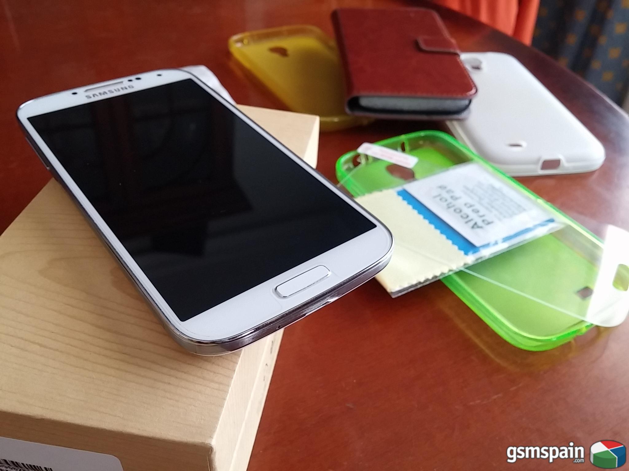 [VENDO] Samsung Galaxy S4 I9506 - SnapDragon 800 - Libre - Blanco - Extras - COMO NUEVO