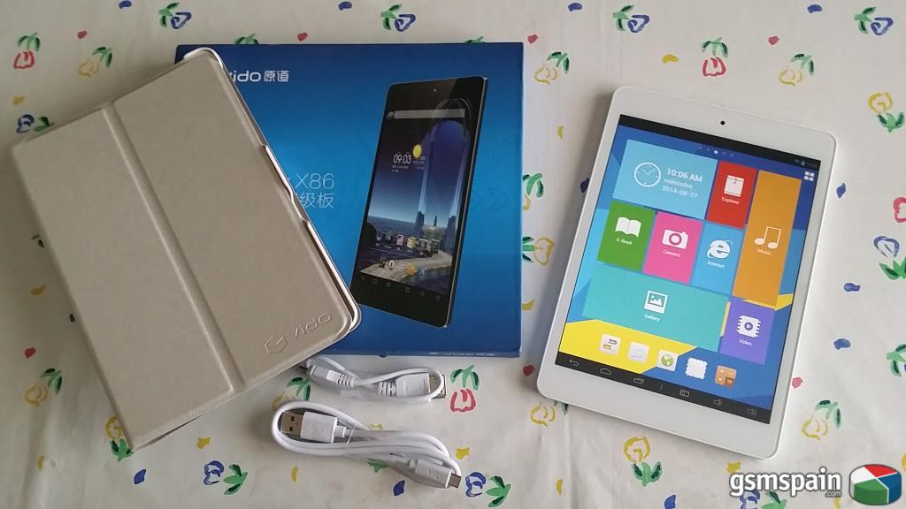 [VENDO] Tablet Yuandao Vido M6 - Intel Atom Z2580 - Buetooth - GPS - EXTRAS