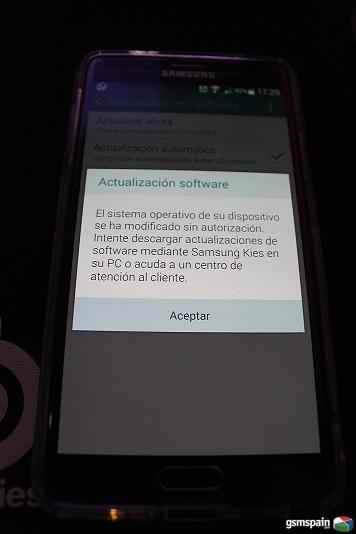 [AYUDA] Problema Samsung note 4 (Recovery, Comandos, Rendimiento y Actualizaciones)