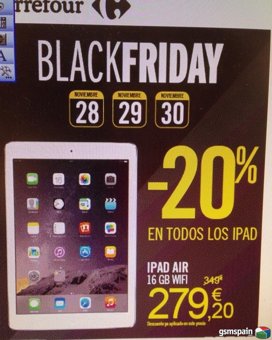 [AVISO] 20% Descuento iPad Carrefour, 28 29 y 30 Noviembre