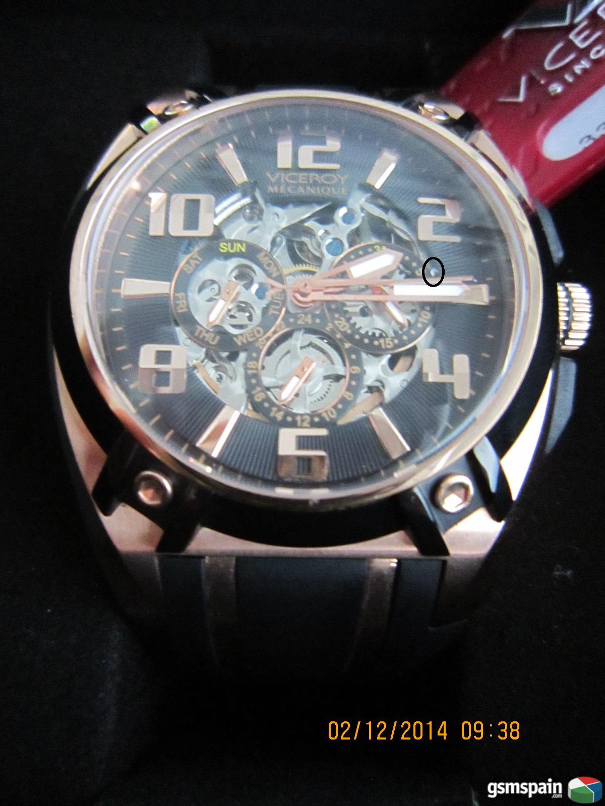 [VENDO] Reloj Viceroy Fernando Alonso Modelo 47567-95 acero ip rosa y negro mecanico