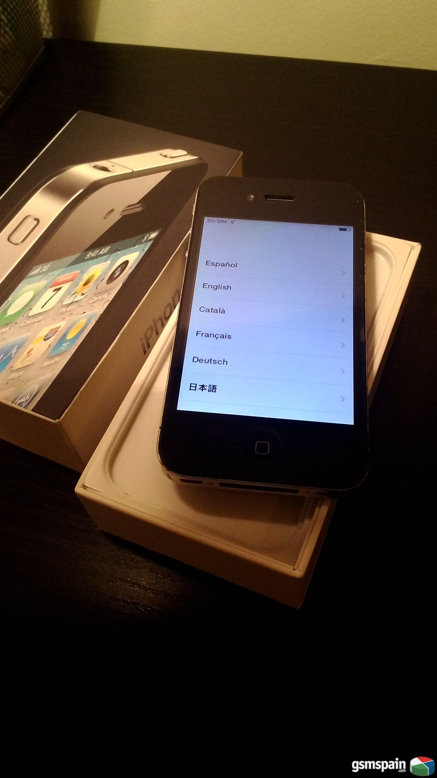 [VENDO] Iphone 4 (libre con caja original y factura)