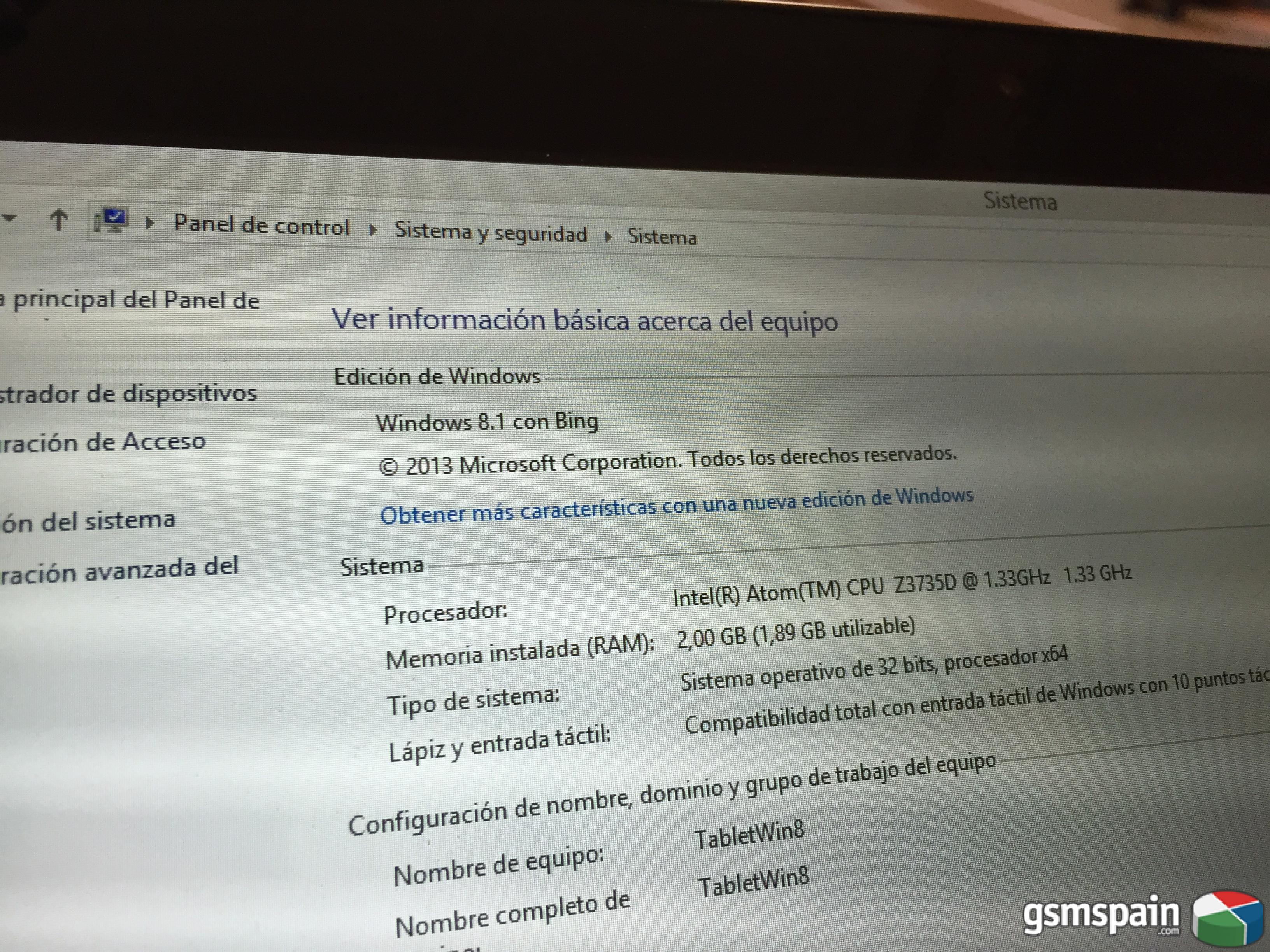 [vendo] Tablet Win 8.1 Point Of View 10"
