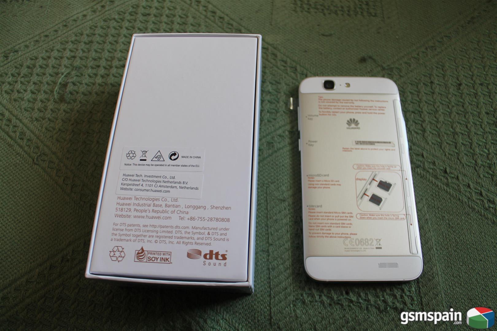 [VENDO] Huawei Ascend G7 Blanco Libre de Origen quadcore 64bits Nuevo a estrenar.....