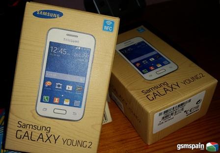 [VENDO] Lote dos Samsung Galaxy Young 2. Color gris