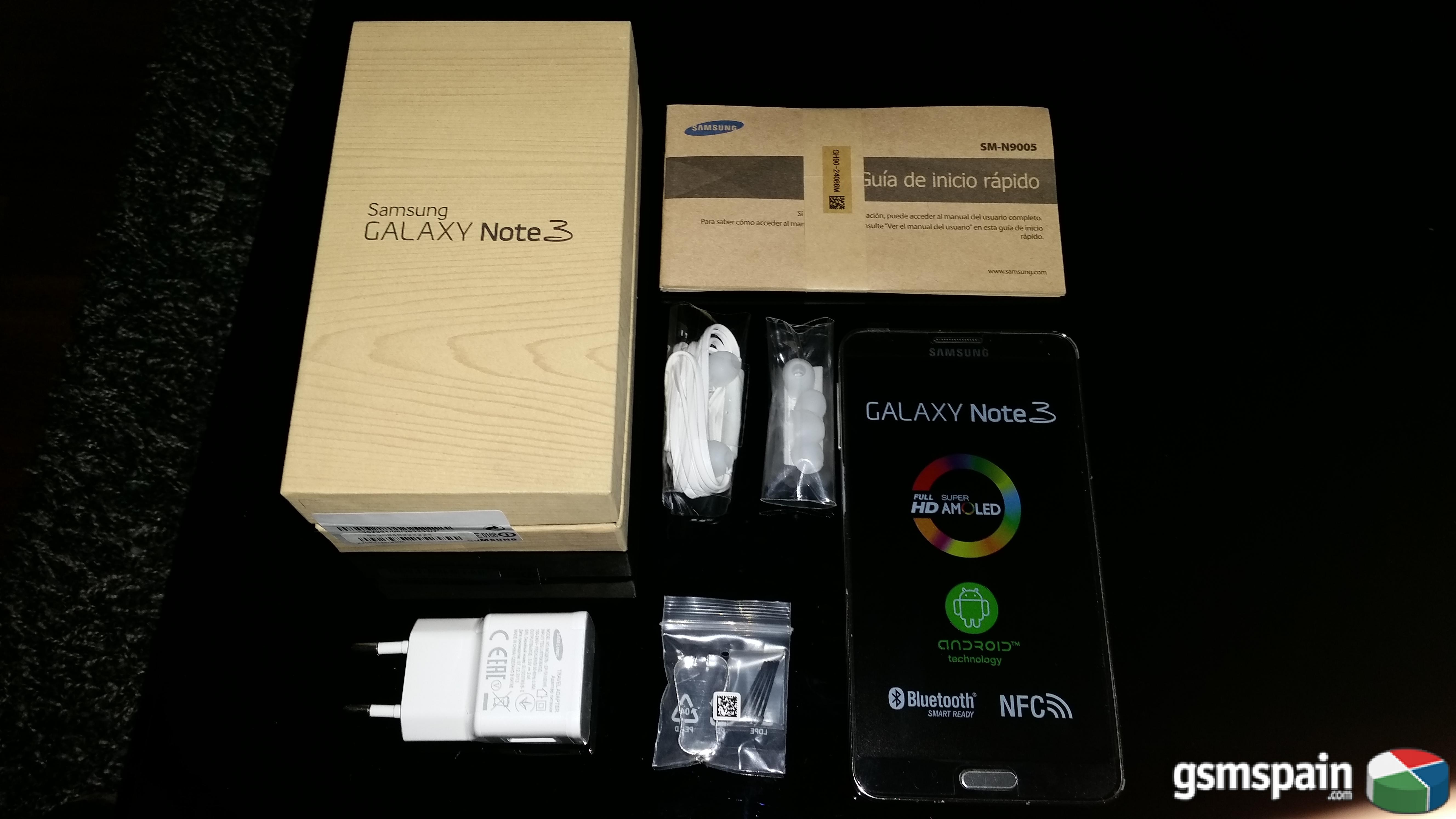 [VENDO] Galaxy Note 3 negro libre de origen.