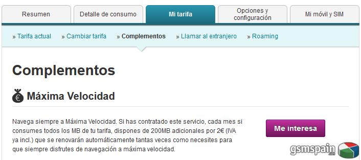 Vodafone dejar de reducir velocidad por defecto para cobrar el exceso de datos