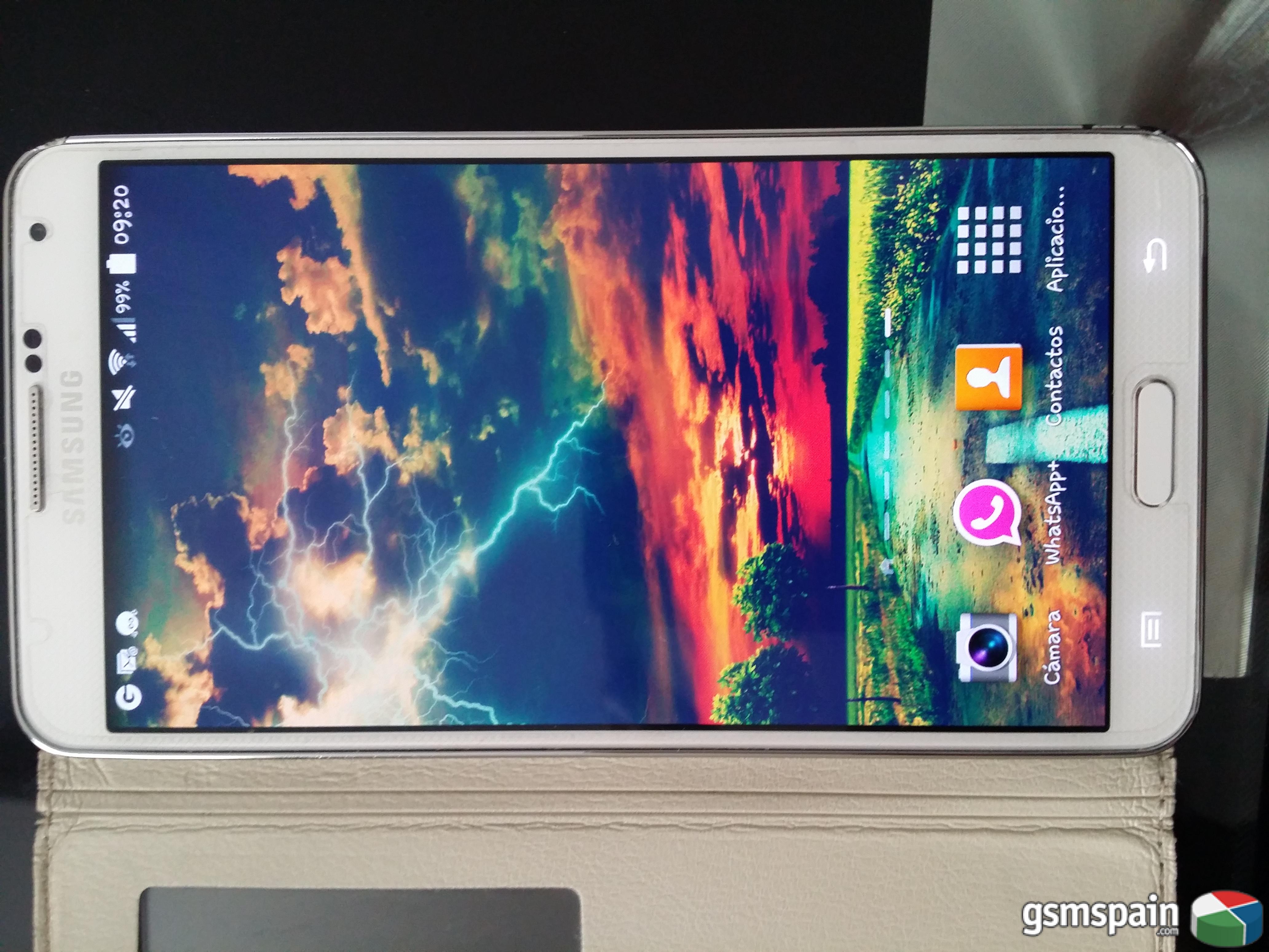 [VENDO] Galaxy Note 3 Blanco como Nuevo solo un golpe en marco con Garanta (VALENCIA)
