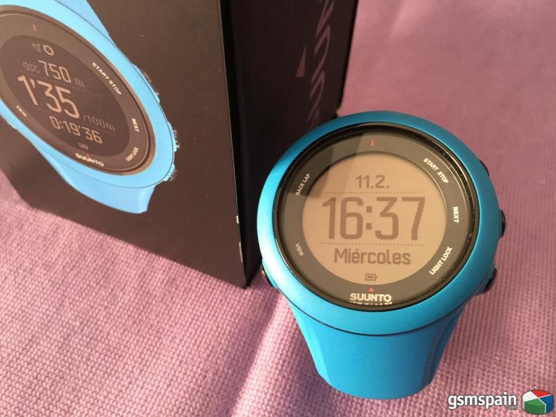 [VENDO] SUUNTO AMBIT3 S BLUE - NUEVO y GARANTIA