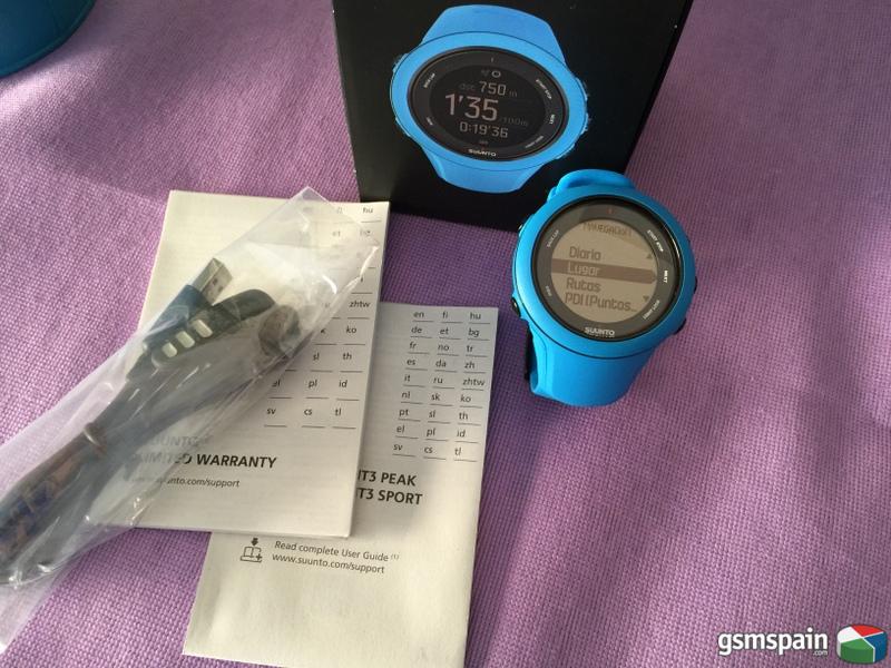 [VENDO] SUUNTO AMBIT3 S BLUE - NUEVO y GARANTIA