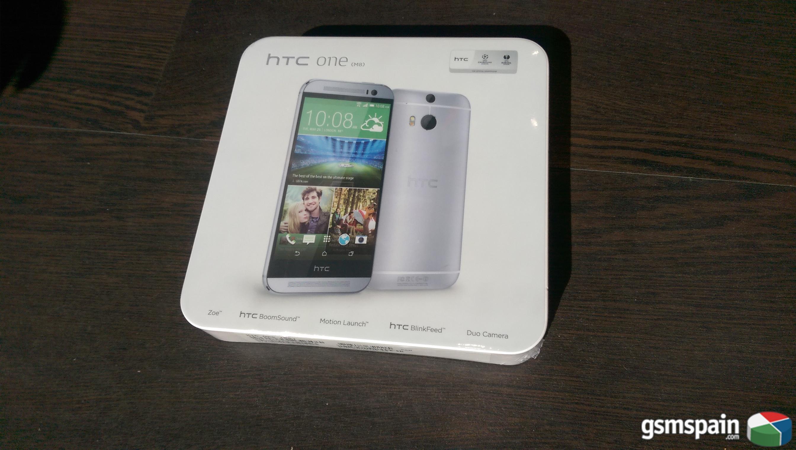 [VENDO] HTC One M8 Silver precintado
